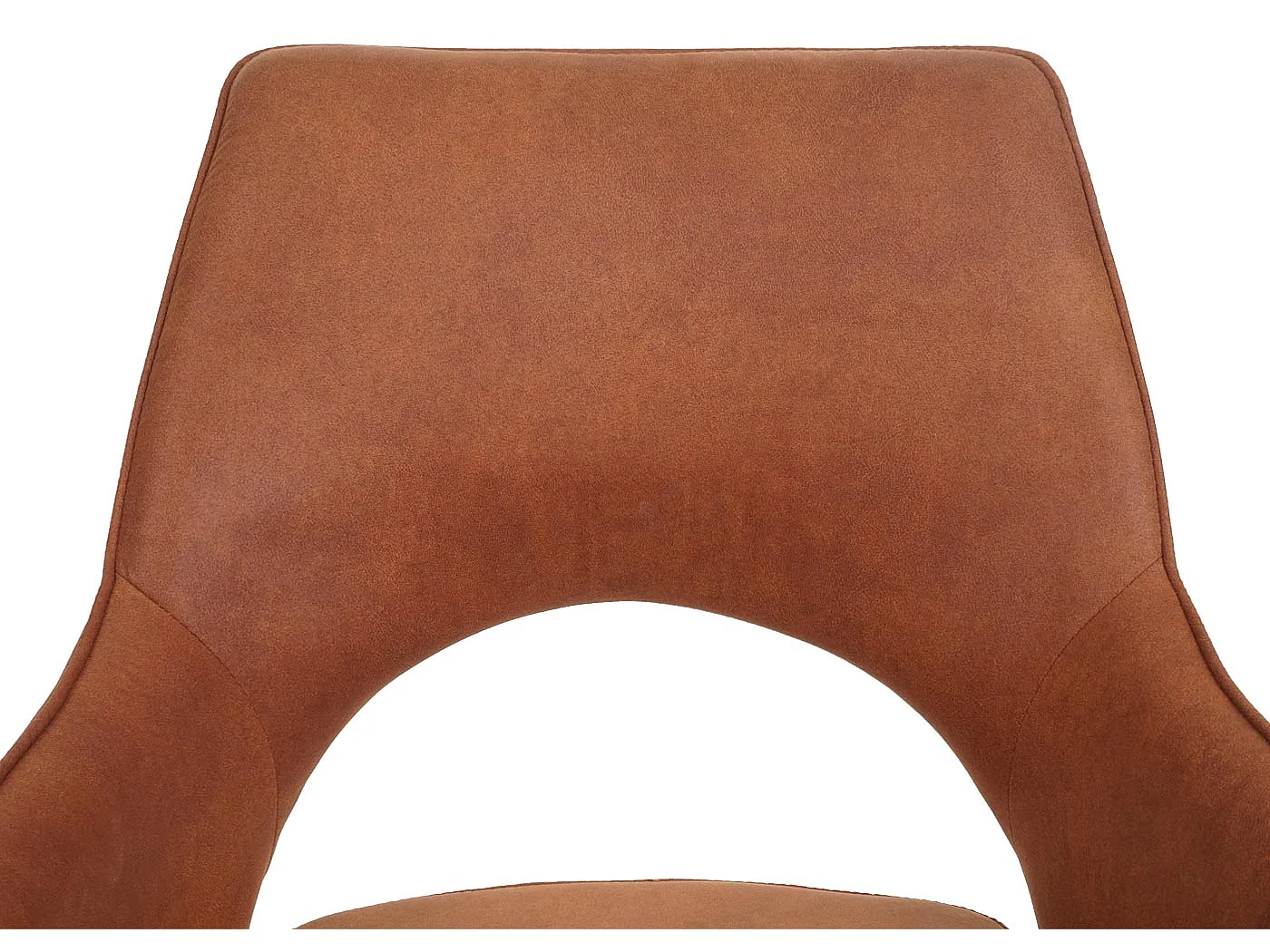 Eetkamerstoel MCW-K3,  suède look bruin