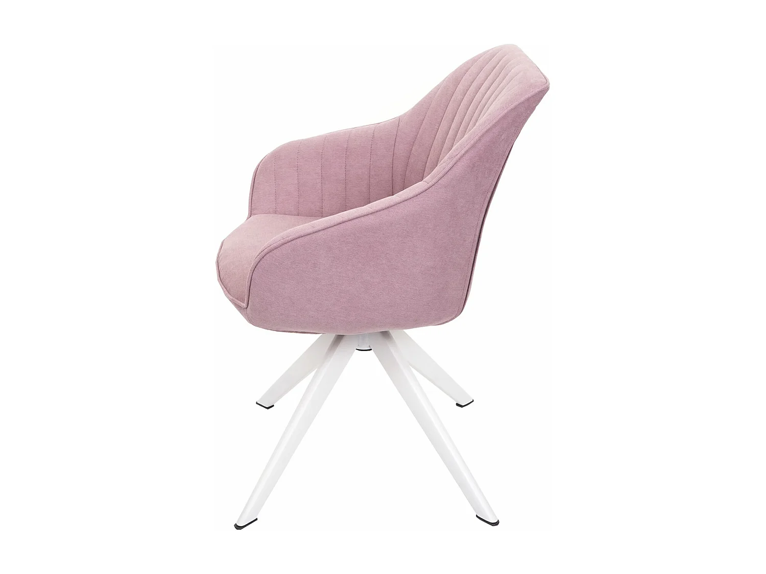 Chaise de salle à manger MCW-K27,  rose