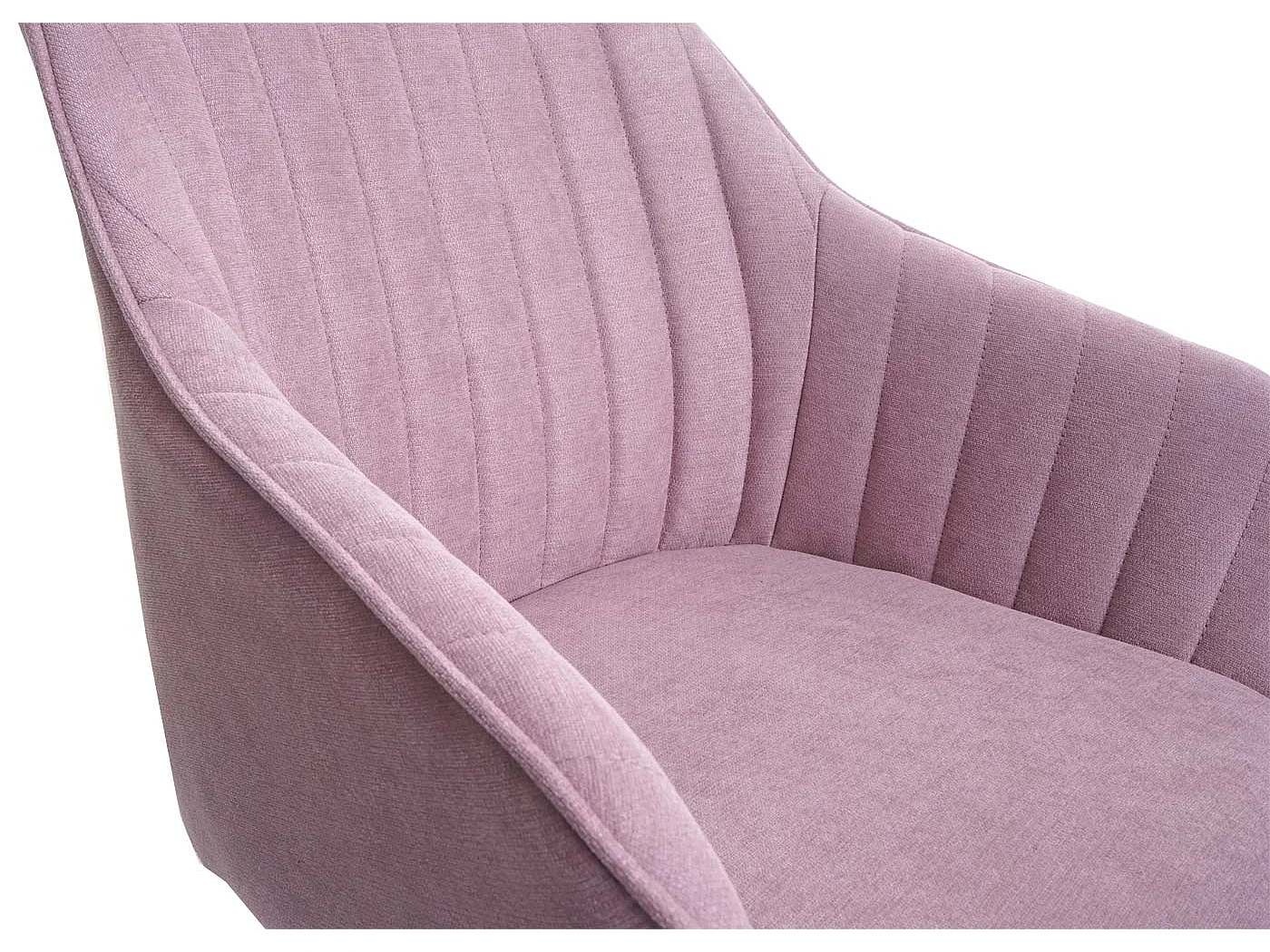 Chaise de salle à manger MCW-K27,  rose