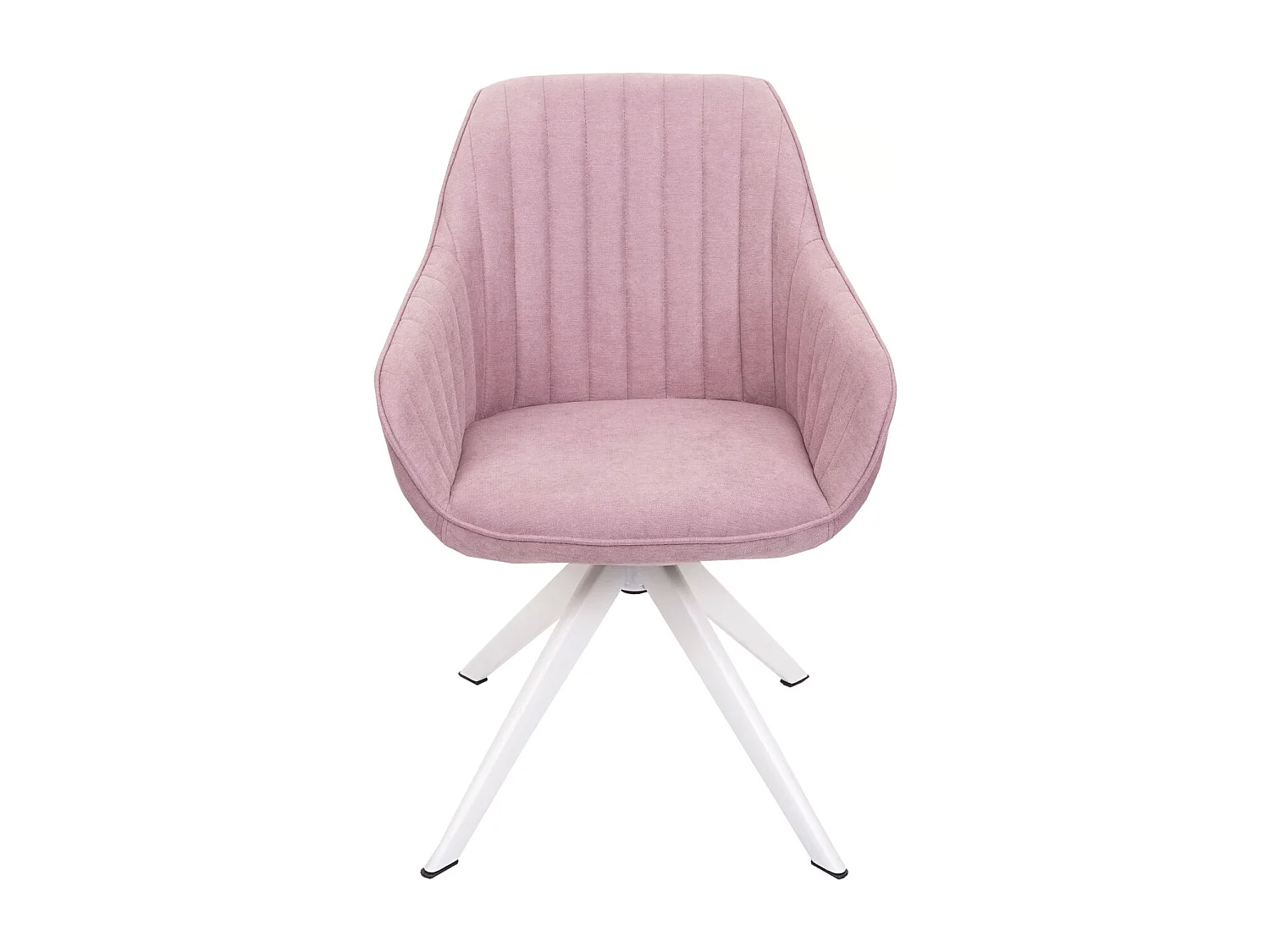 Chaise de salle à manger MCW-K27,  rose