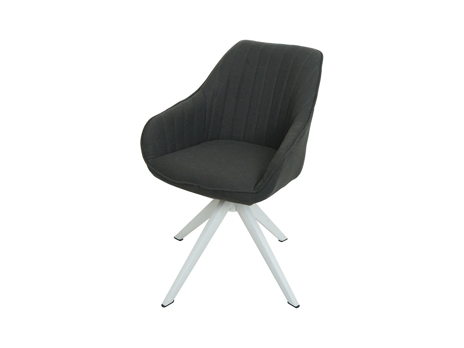 Chaise de salle à manger MCW-K27,  gris foncé