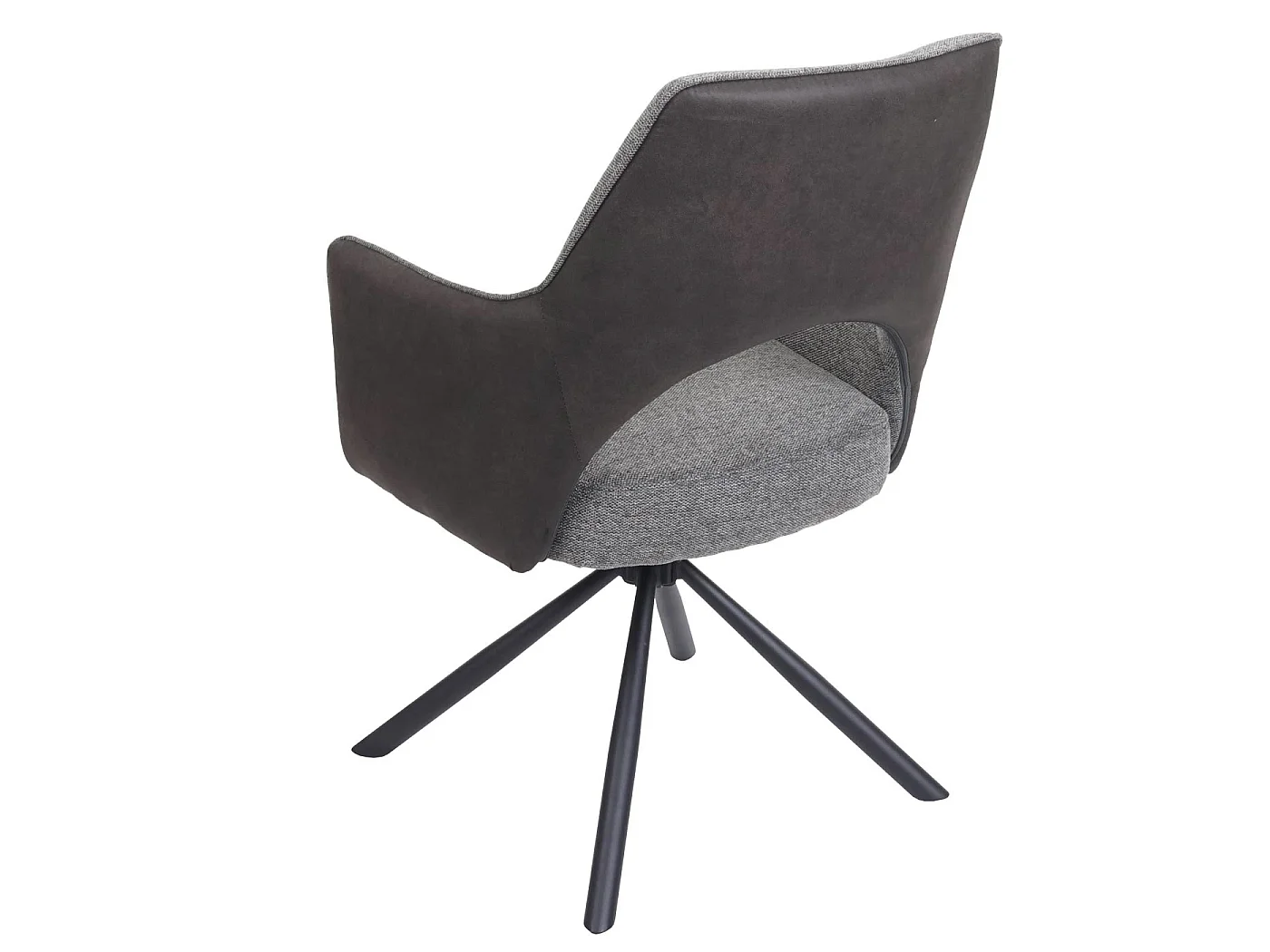 Chaise de salle à manger MCW-K3,  gris-gris foncé