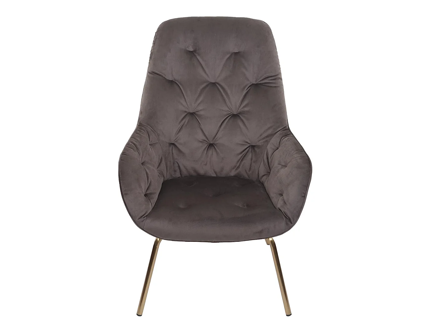 Chaise de salle à manger MCW-K26 (lot de 6),  velours, marron clair