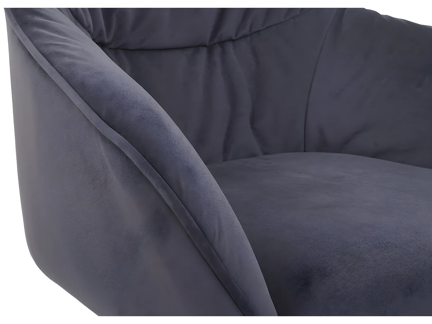 Chaise de salle à manger MCW-K28 (lot de 6),  tissu/textile gris