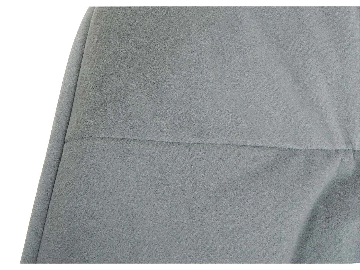 Silla de comedor MCW-K28,  tela/textil gris claro