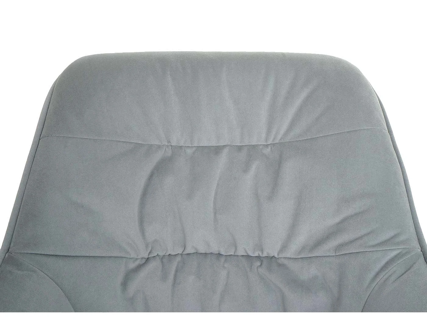 Silla de comedor MCW-K28,  tela/textil gris claro