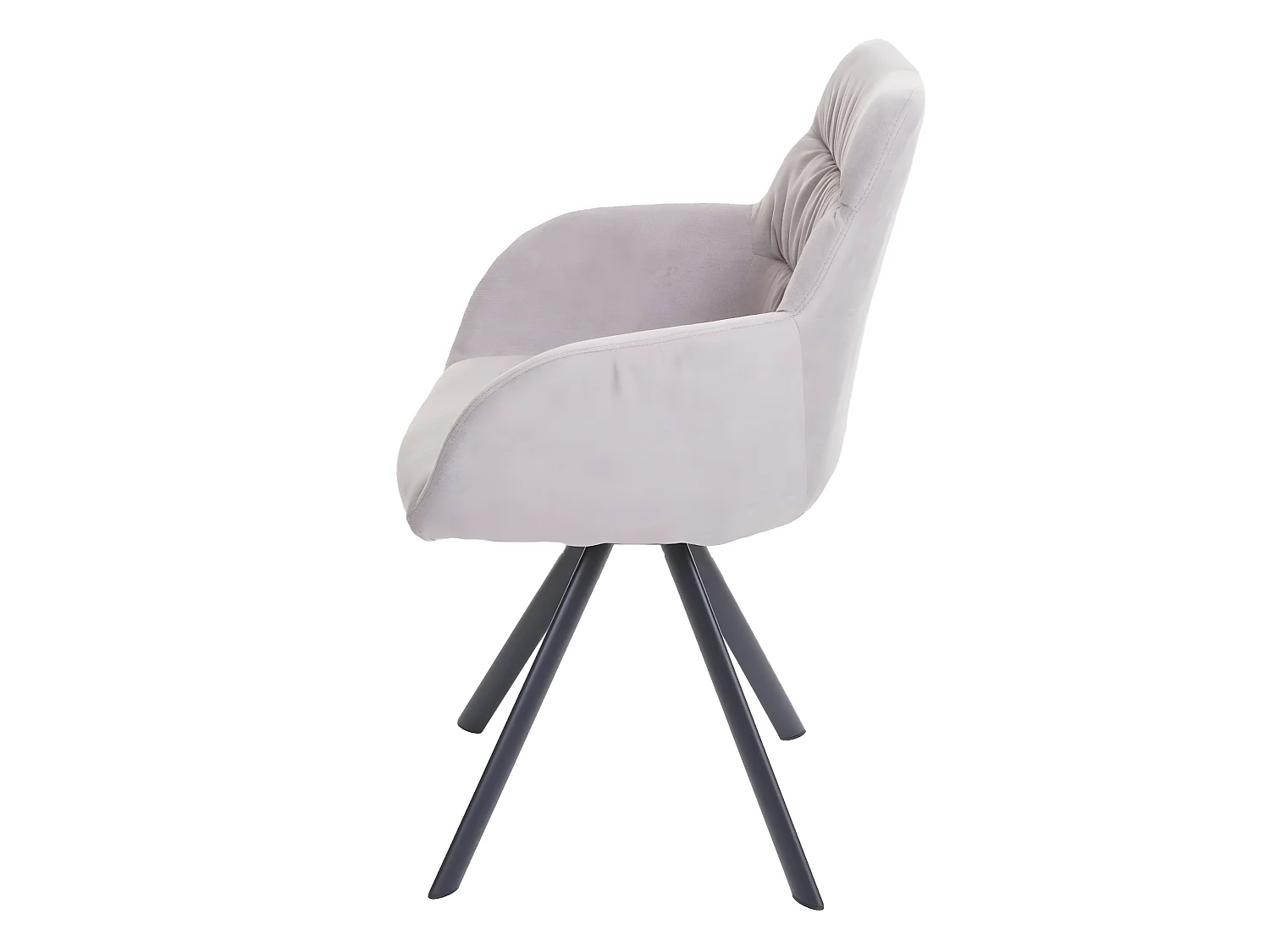 Chaise de salle à manger MCW-J69,  Crème-beige