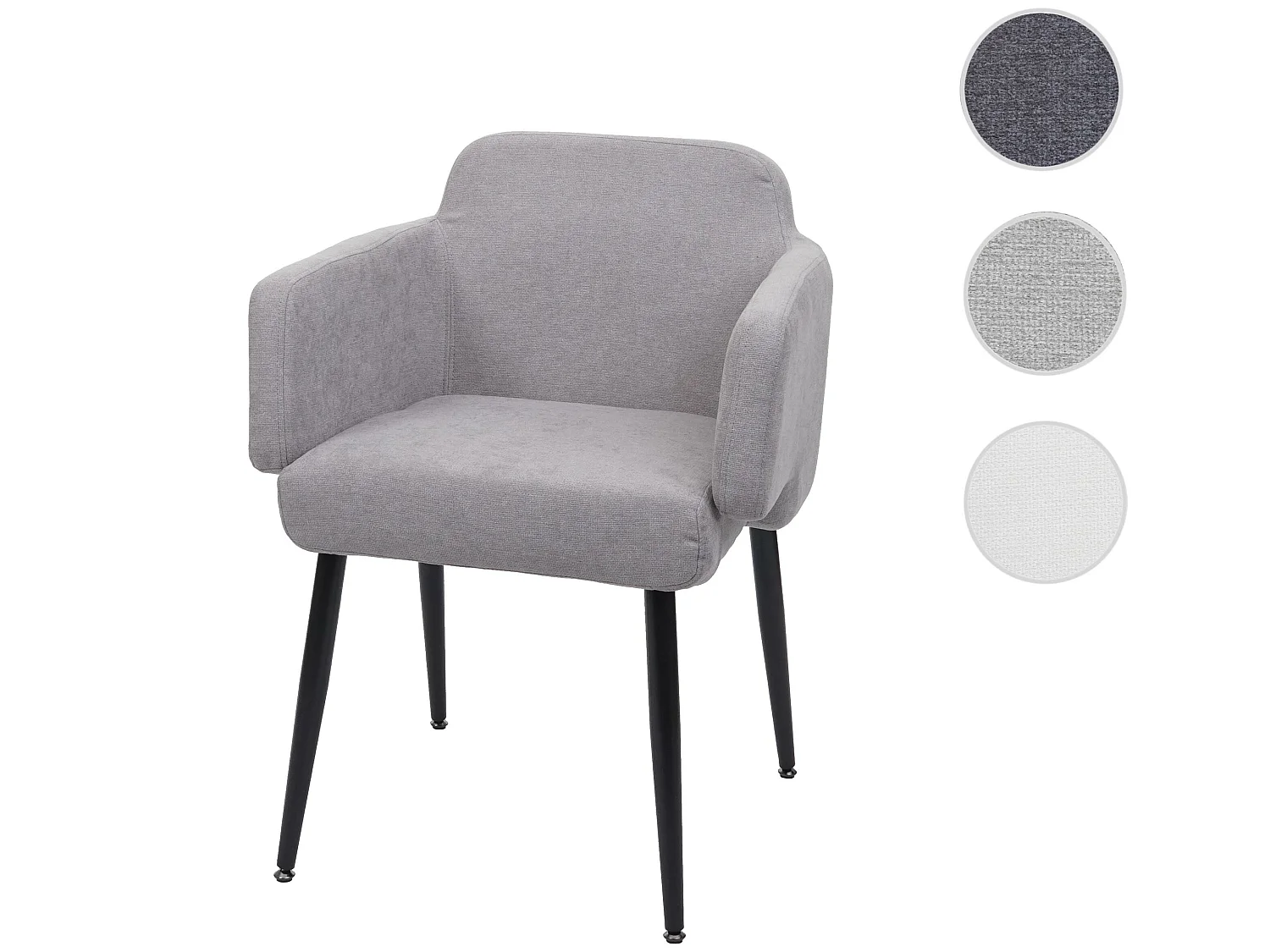 Chaise de salle à manger MCW-L13,  gris