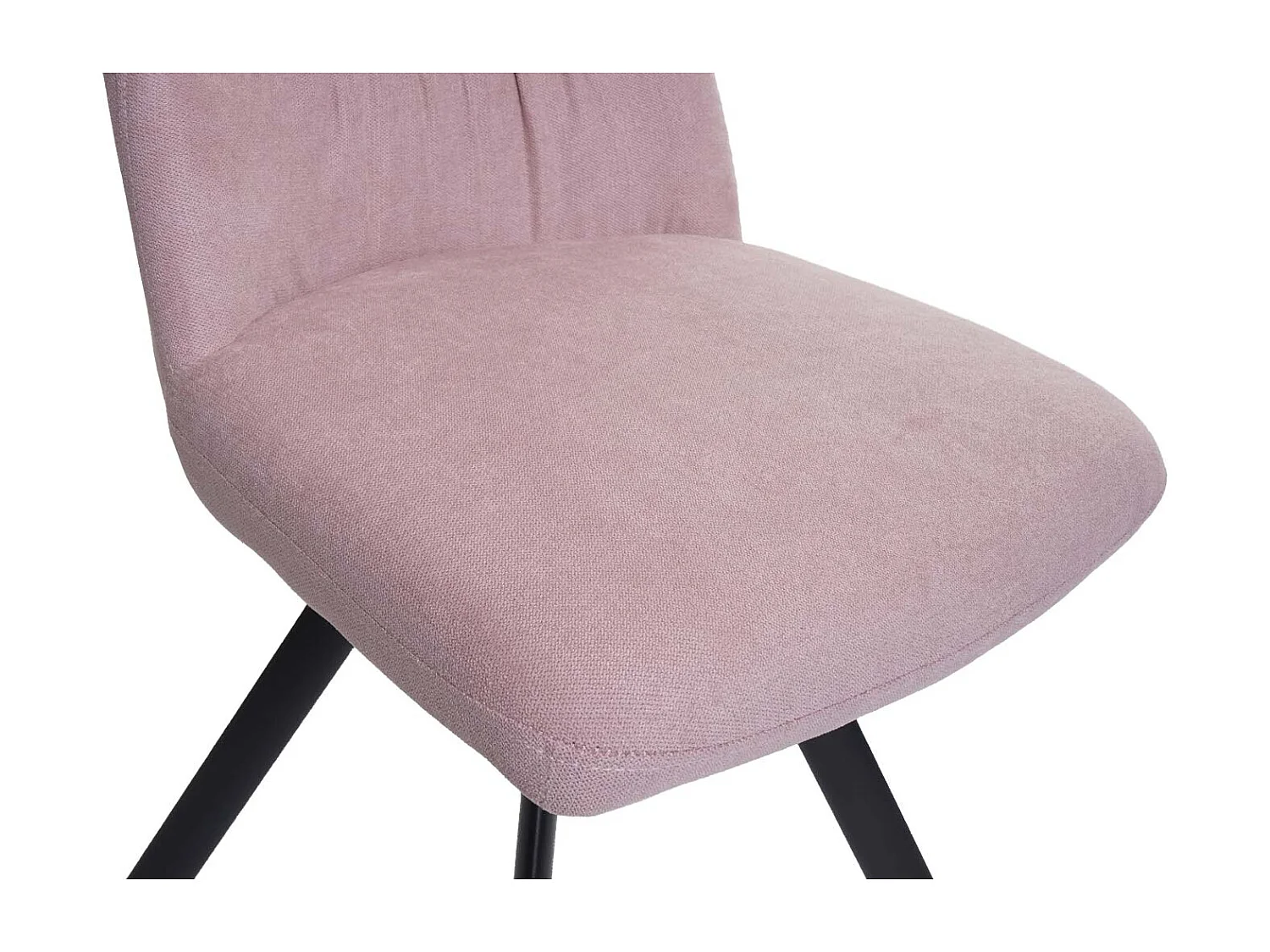 Krzesło do jadalni MCW-J69 (zestaw 6 sztuk),  różowy