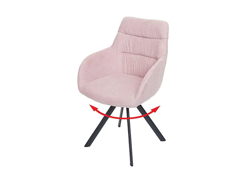 Silla de comedor MCW-J69,  rosa