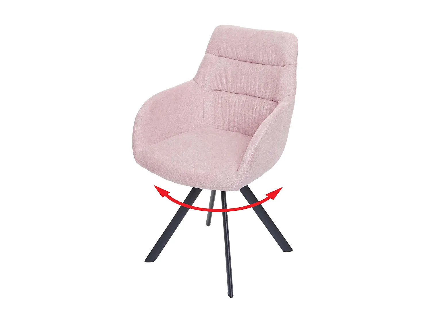 Eetkamerstoel MCW-J69,  roze