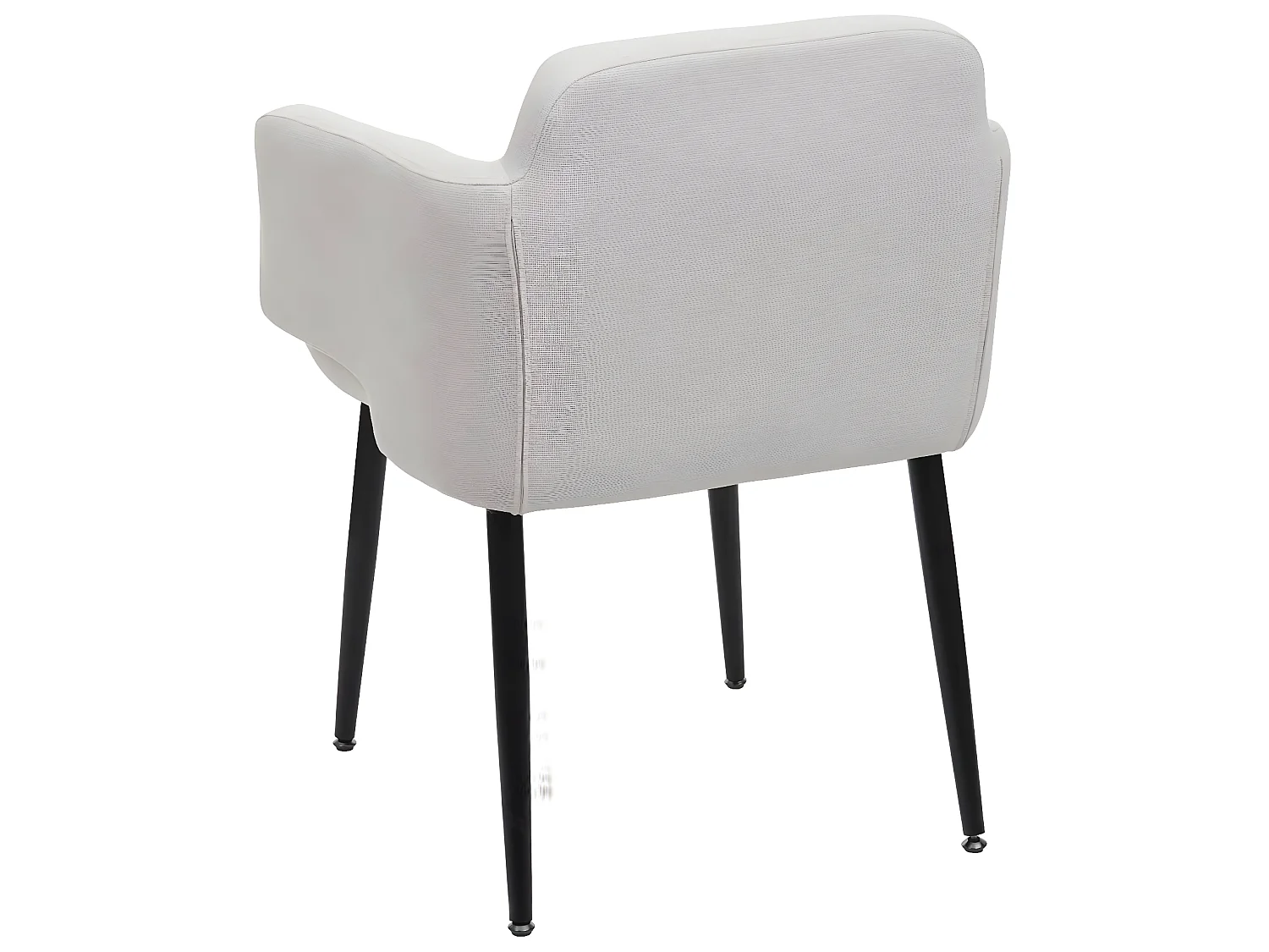 Chaise de salle à manger MCW-L13 (lot de 6),  crème-blanc