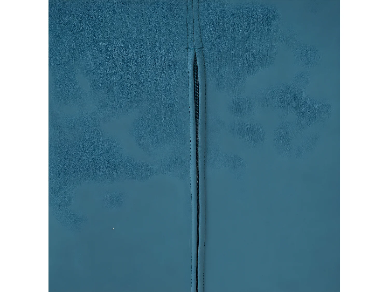 Krzesło do jadalni Vaasa T381 (zestaw 6 sztuk),  aksamit, petrol-niebieski, jasne nogi