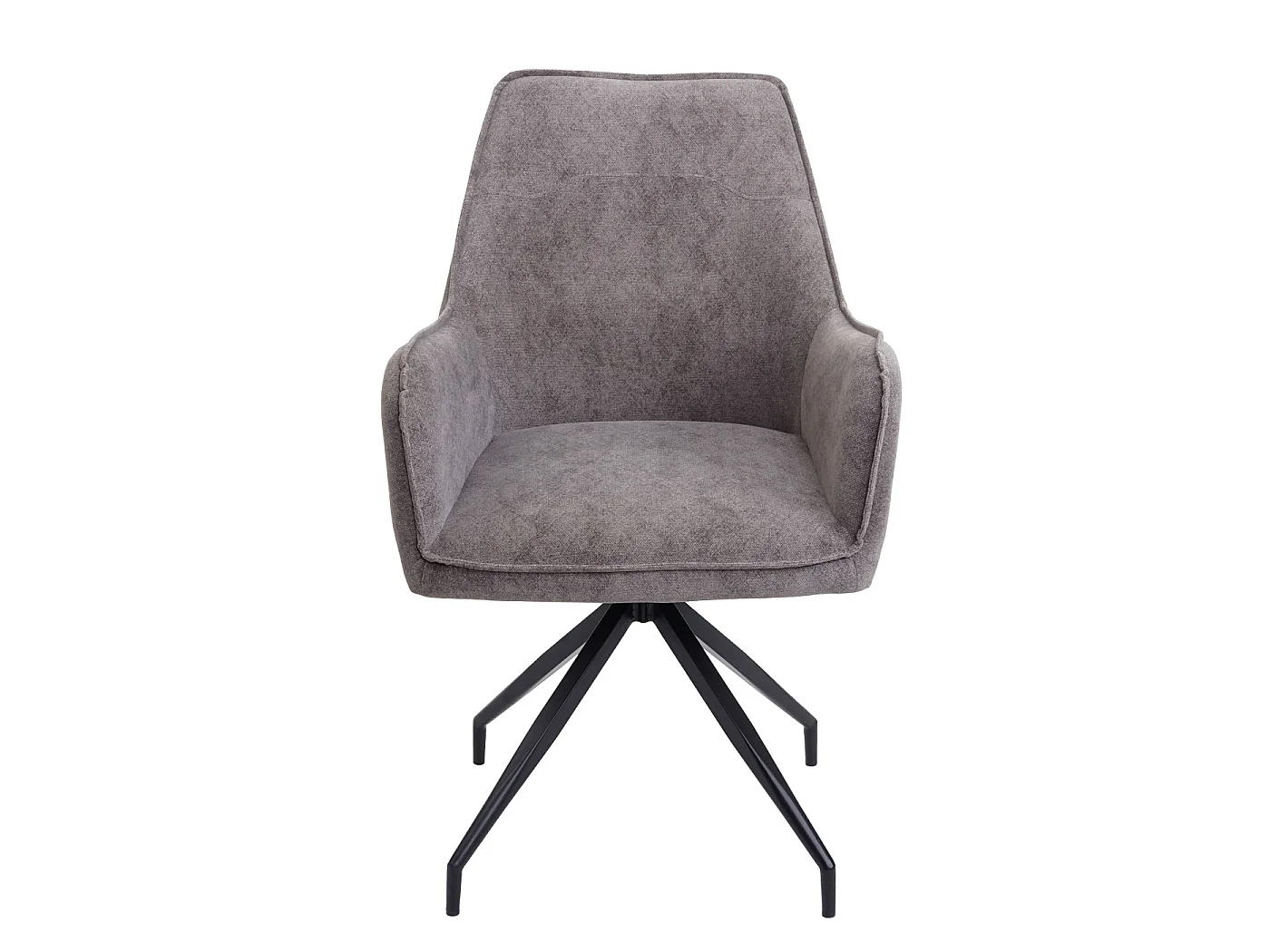 Chaise de salle à manger MCW-K15,  gris foncé