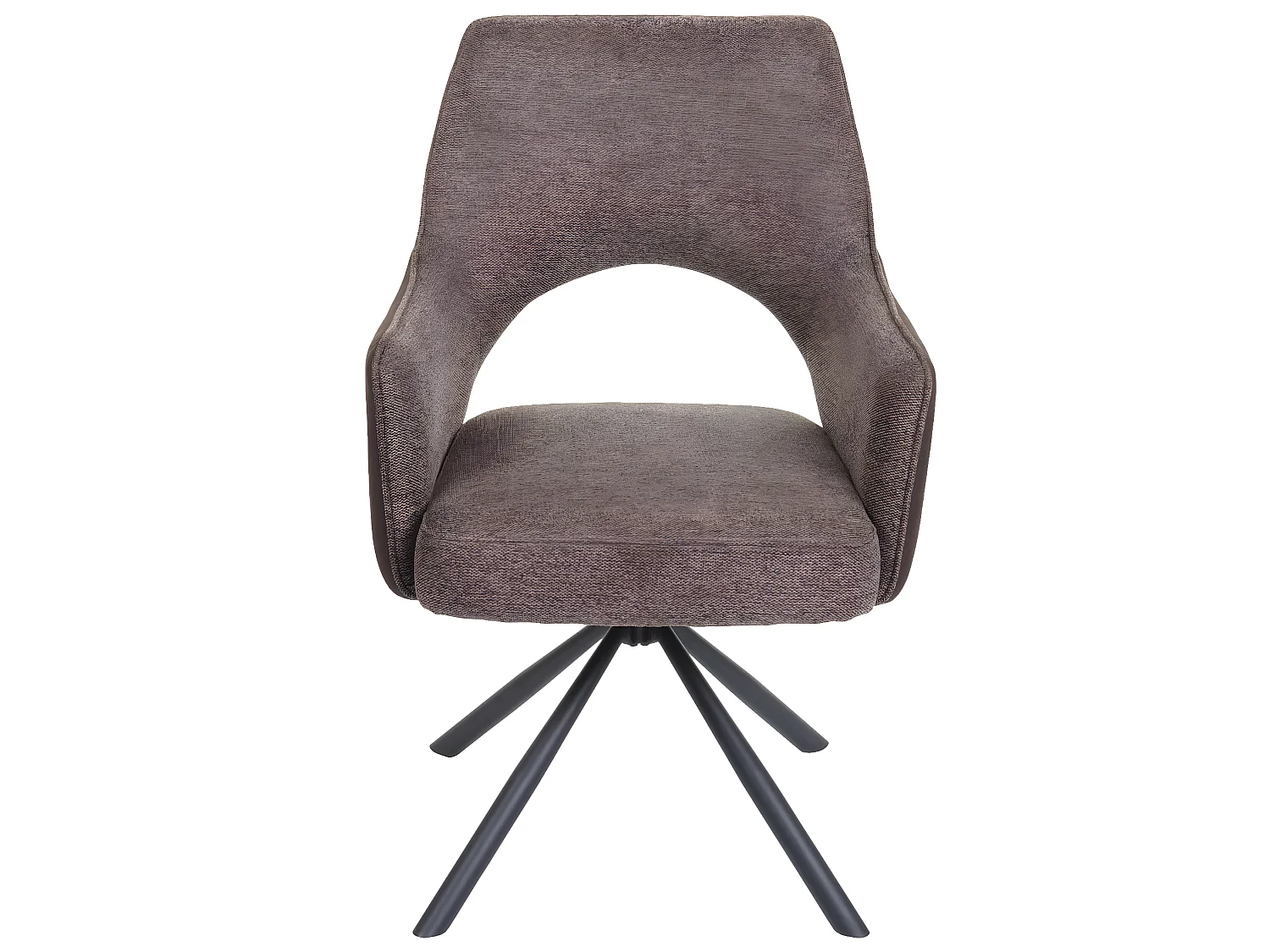 Chaise de salle à manger MCW-K3,  marron – marron foncé