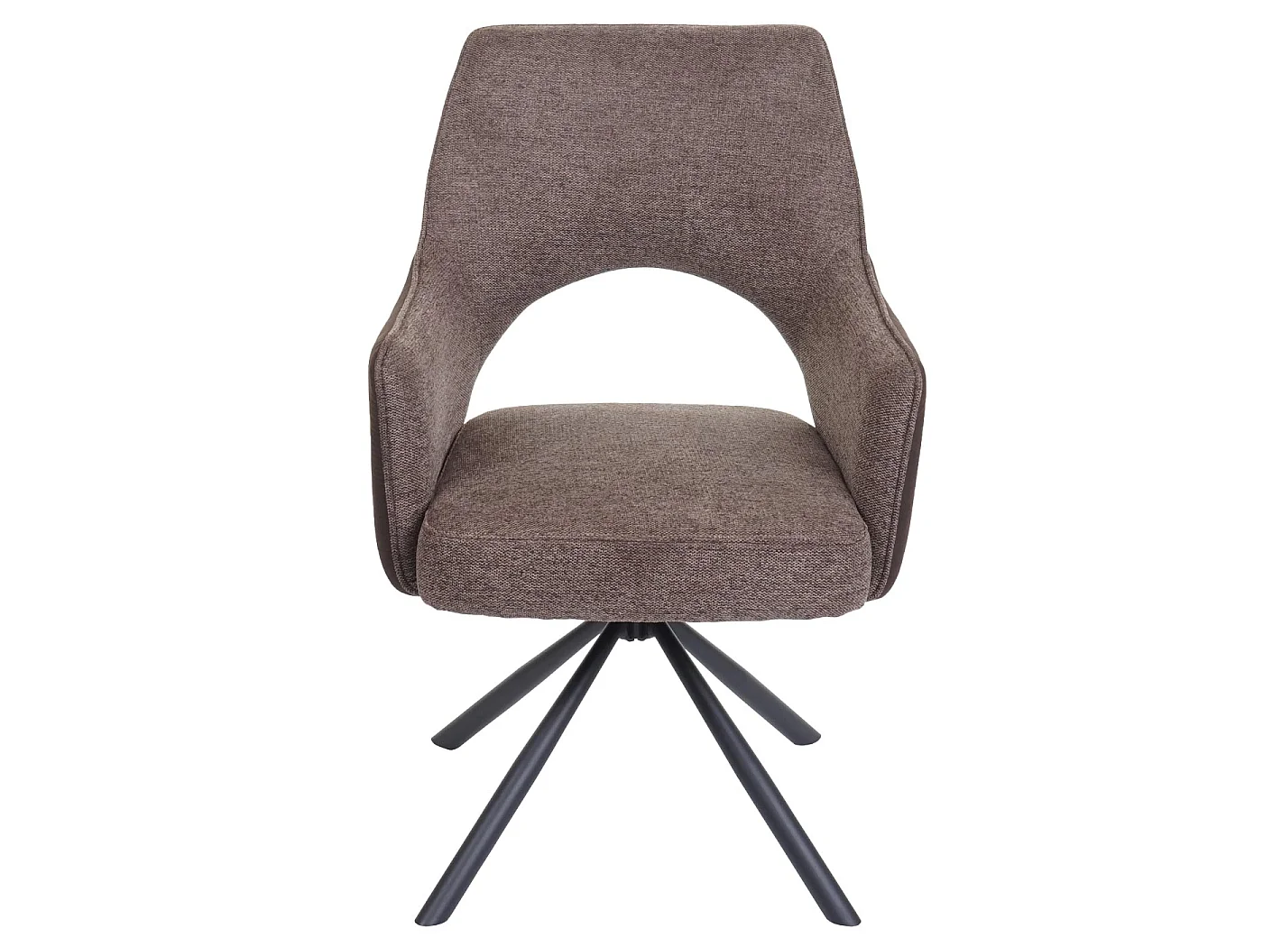 Chaise de salle à manger MCW-K3,  marron – marron foncé