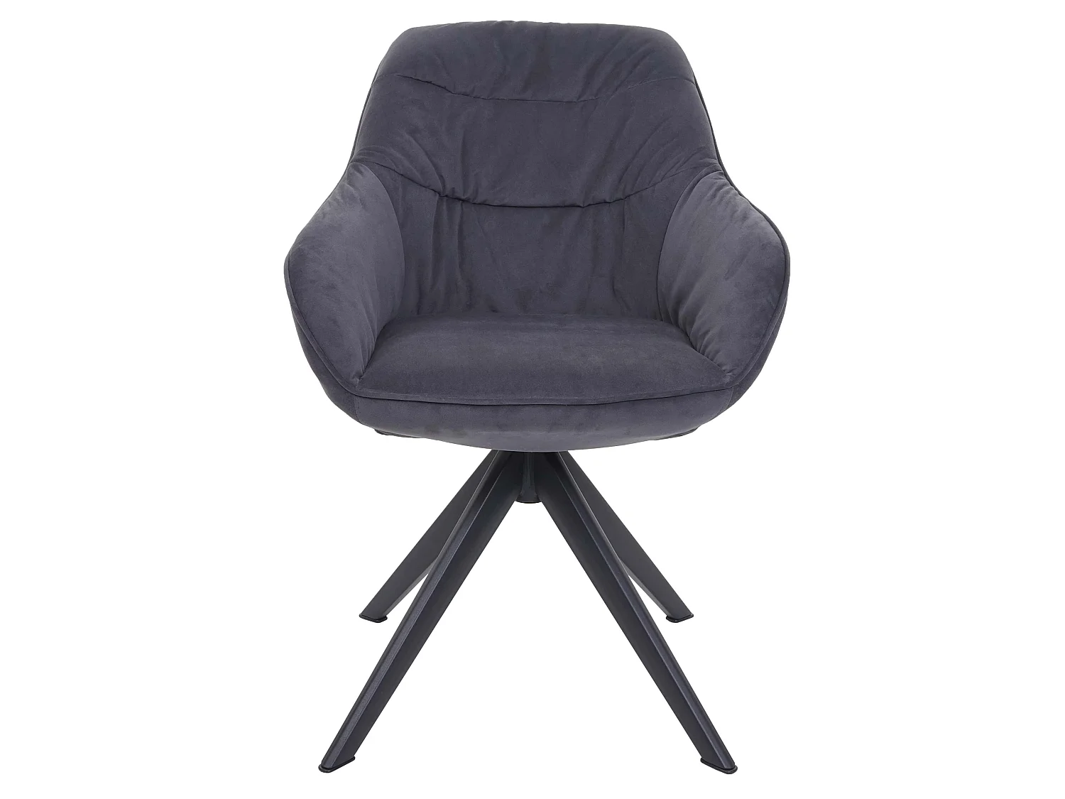 Chaise de salle à manger MCW-K28,  tissu/textile gris