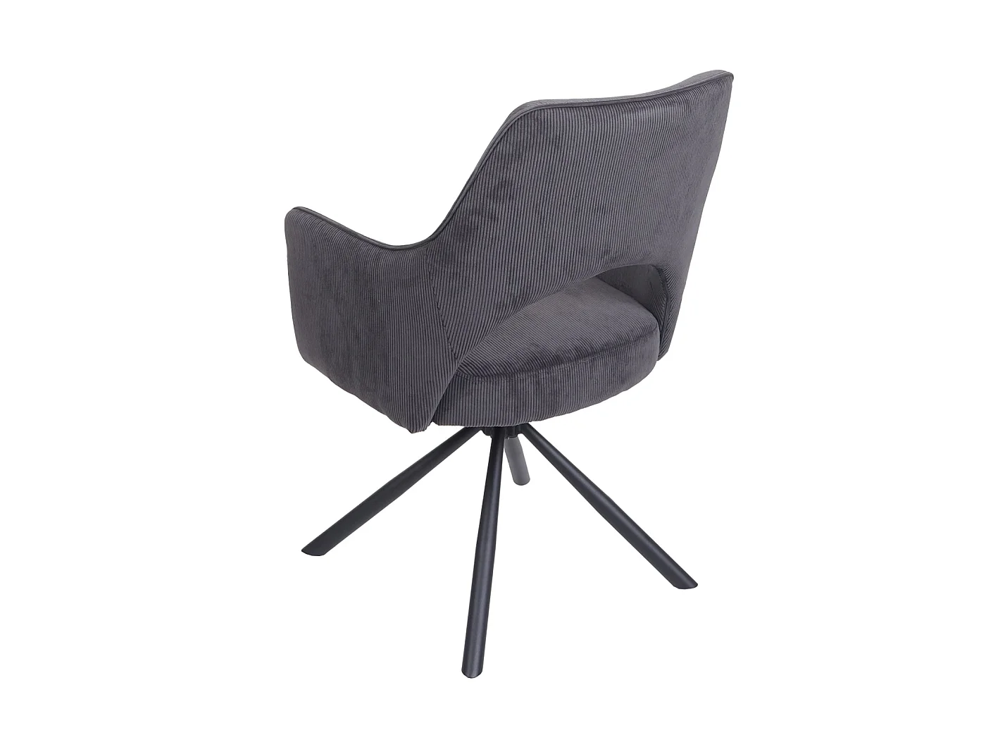 Chaise de salle à manger MCW-K30 (lot de 6),  corde-gris foncé