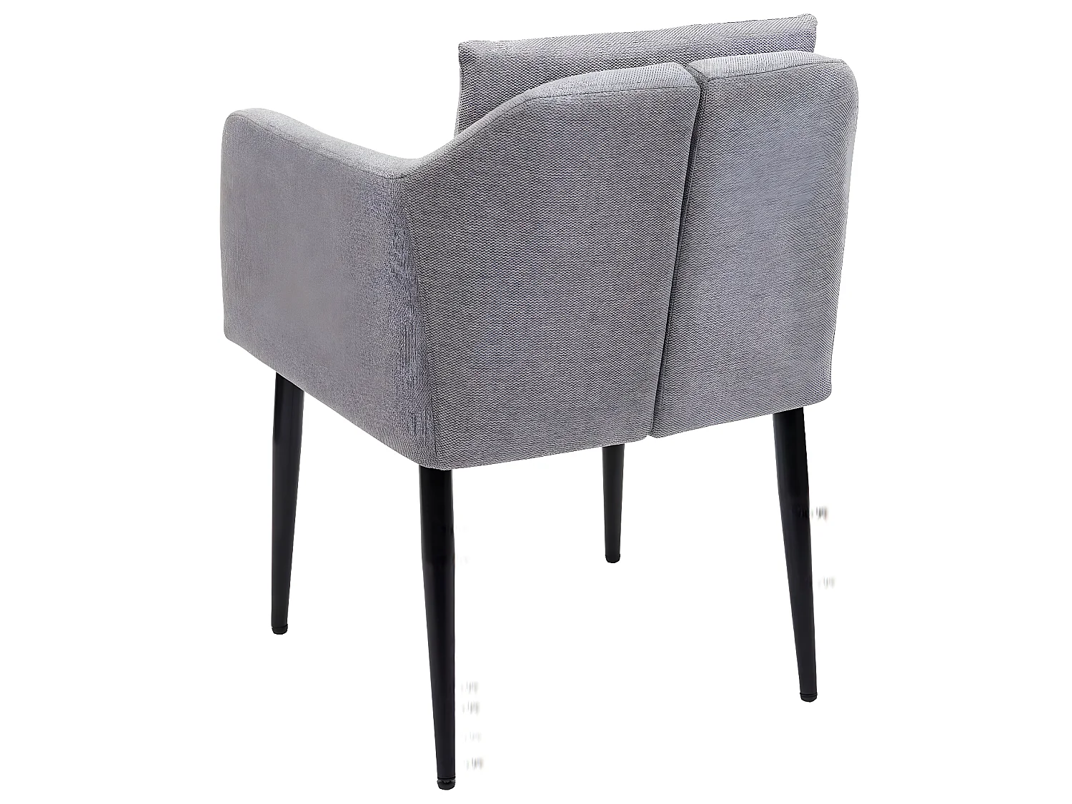 Chaise de salle à manger MCW-H93 (lot de 6),  tissu/textile gris clair