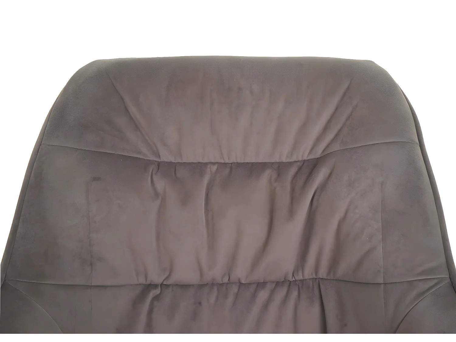 Cadeira de jantar MCW-K28,  tecido/têxtil castanho