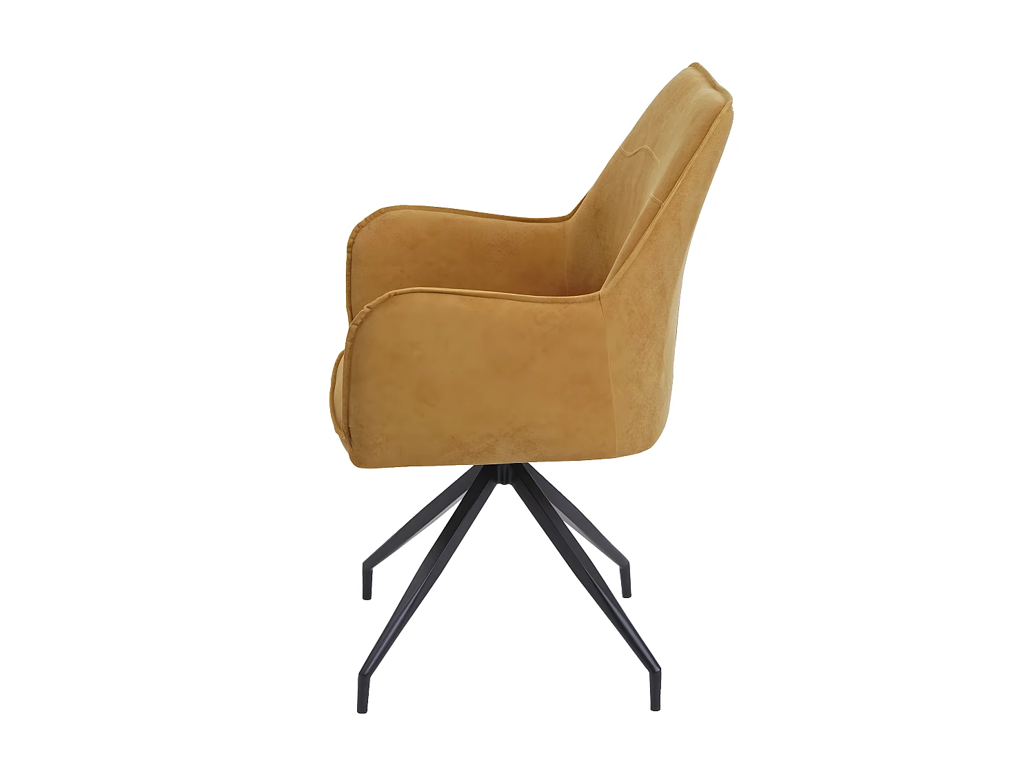 Eetkamerstoel MCW-K15,  geel