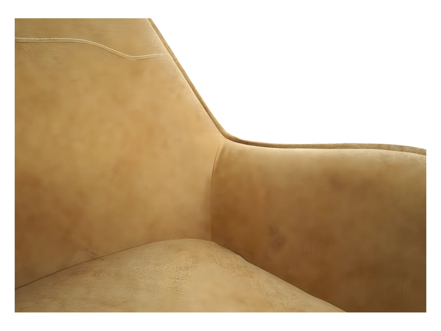 Eetkamerstoel MCW-K15,  geel