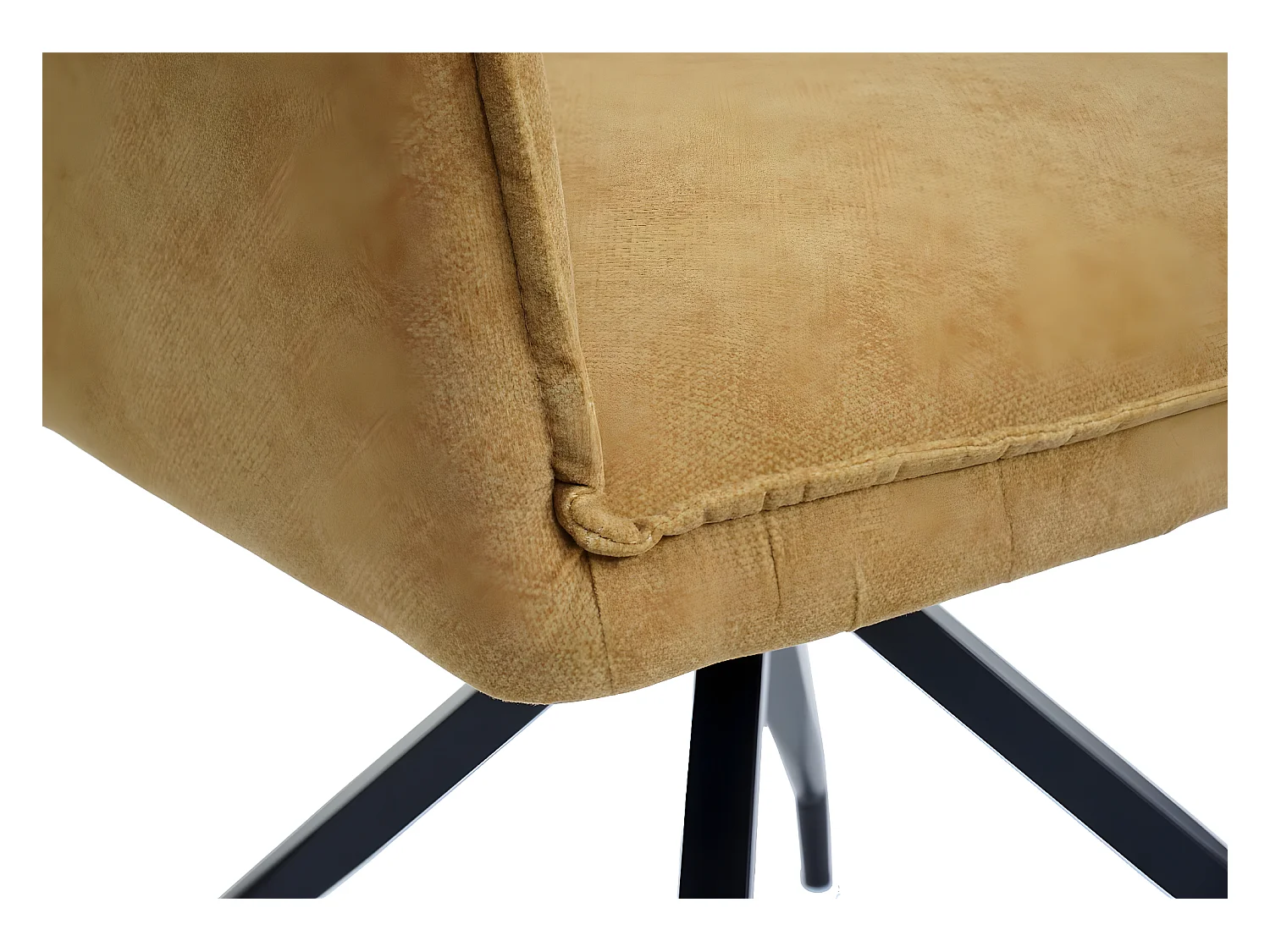 Eetkamerstoel MCW-K15,  geel