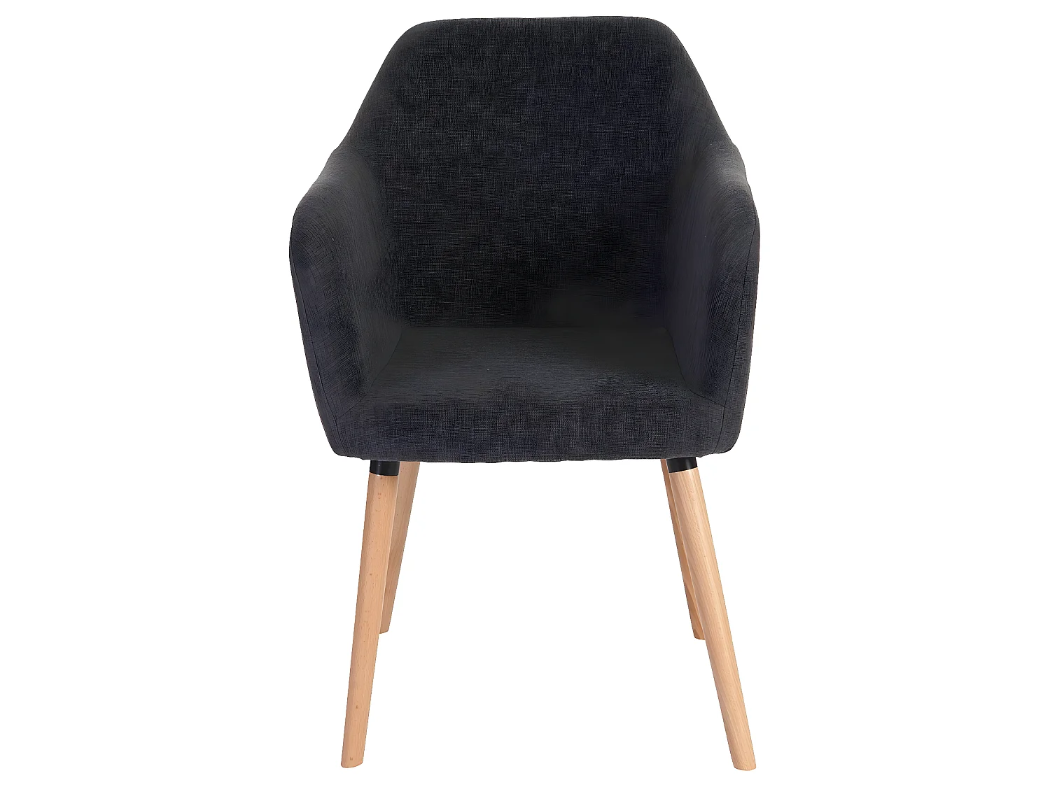 Chaise de salle à manger Vaasa T381 (lot de 6),  tissu, gris