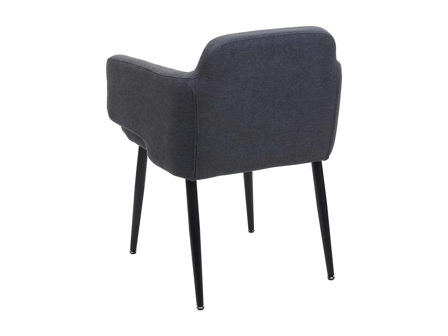 Chaise de salle à manger MCW-L13 (lot de 6),  anthracite