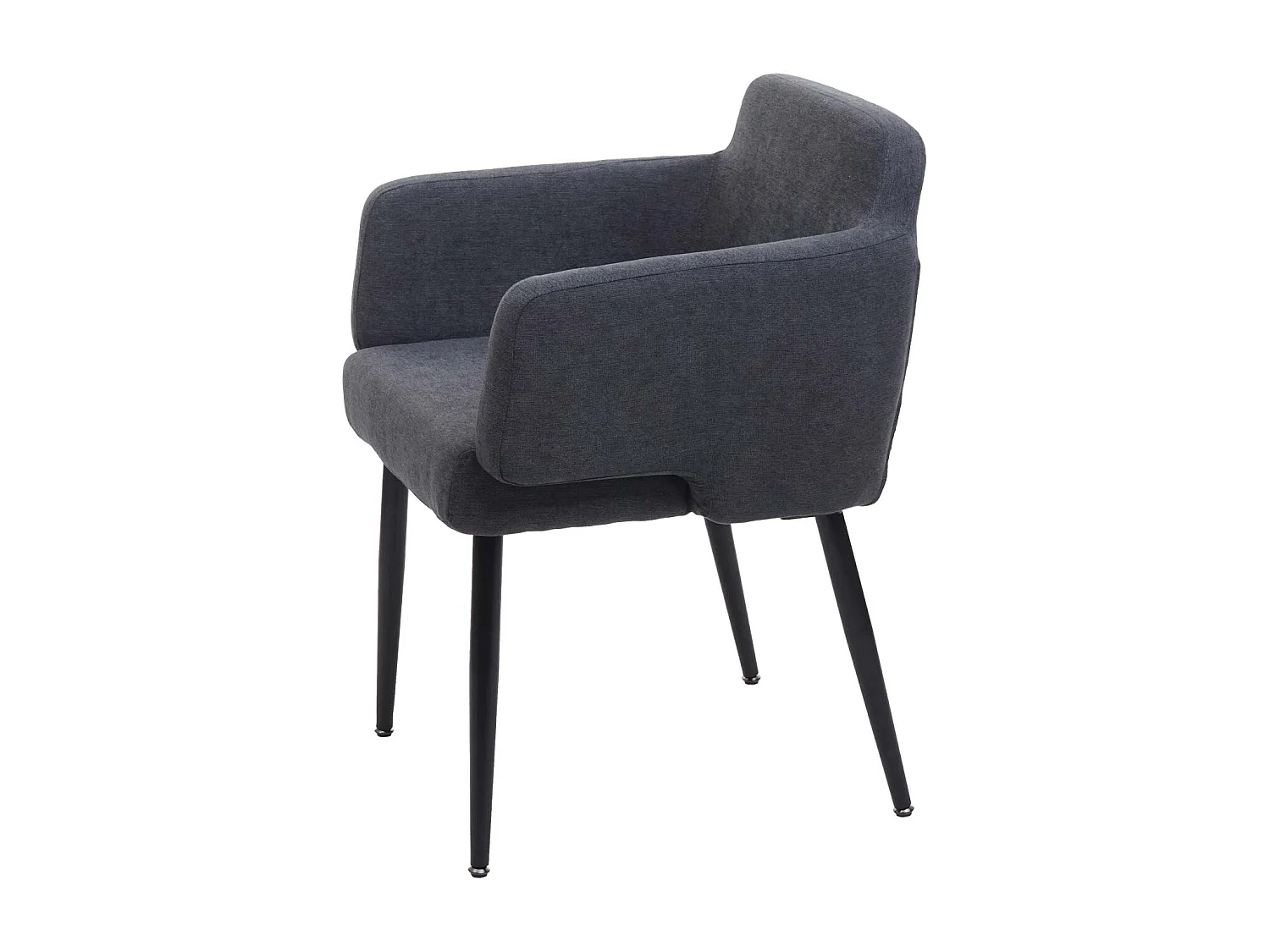 Chaise de salle à manger MCW-L13 (lot de 6),  anthracite