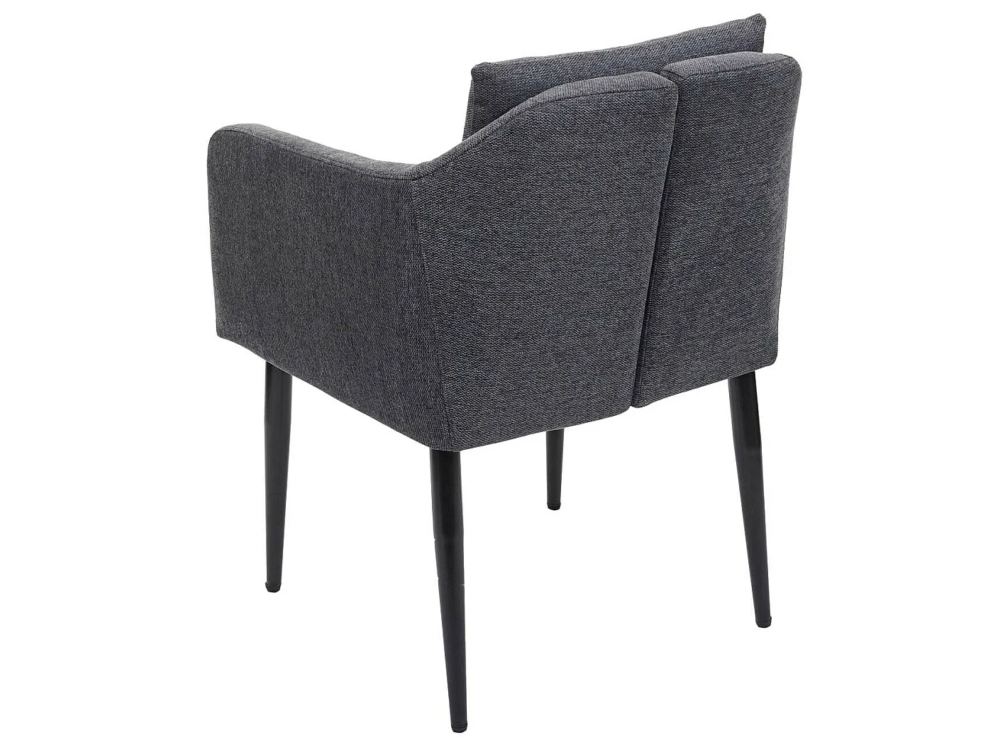 Chaise de salle à manger MCW-H93,  gris foncè