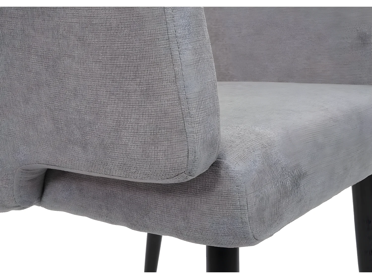 Chaise de salle à manger MCW-L13 (lot de 6),  gris