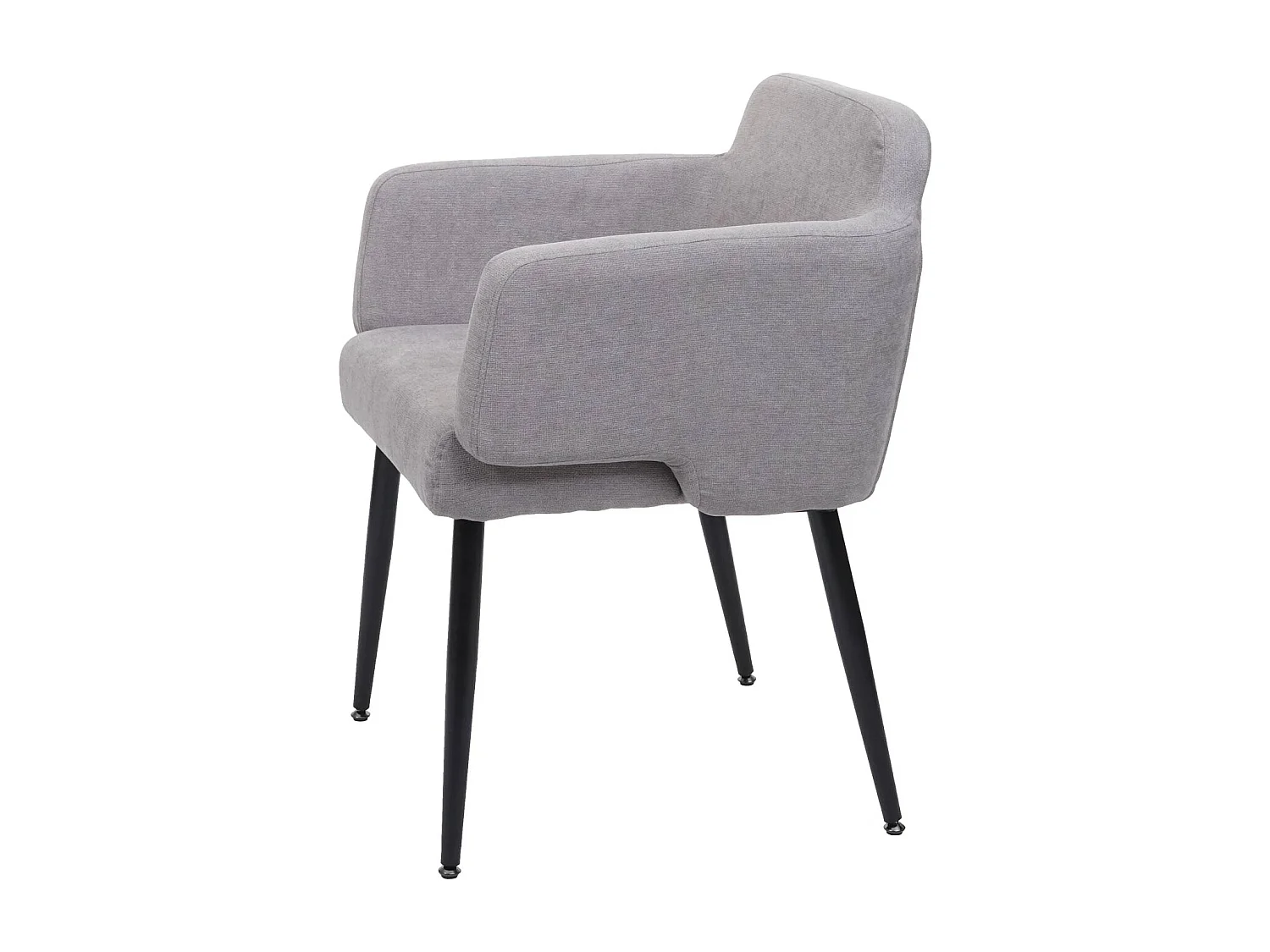 Esszimmerstuhl MCW-L13 (6er-Set), Grau