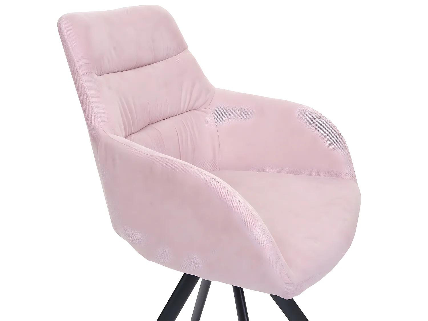 Silla de comedor MCW-J69 (juego de 6),  rosa