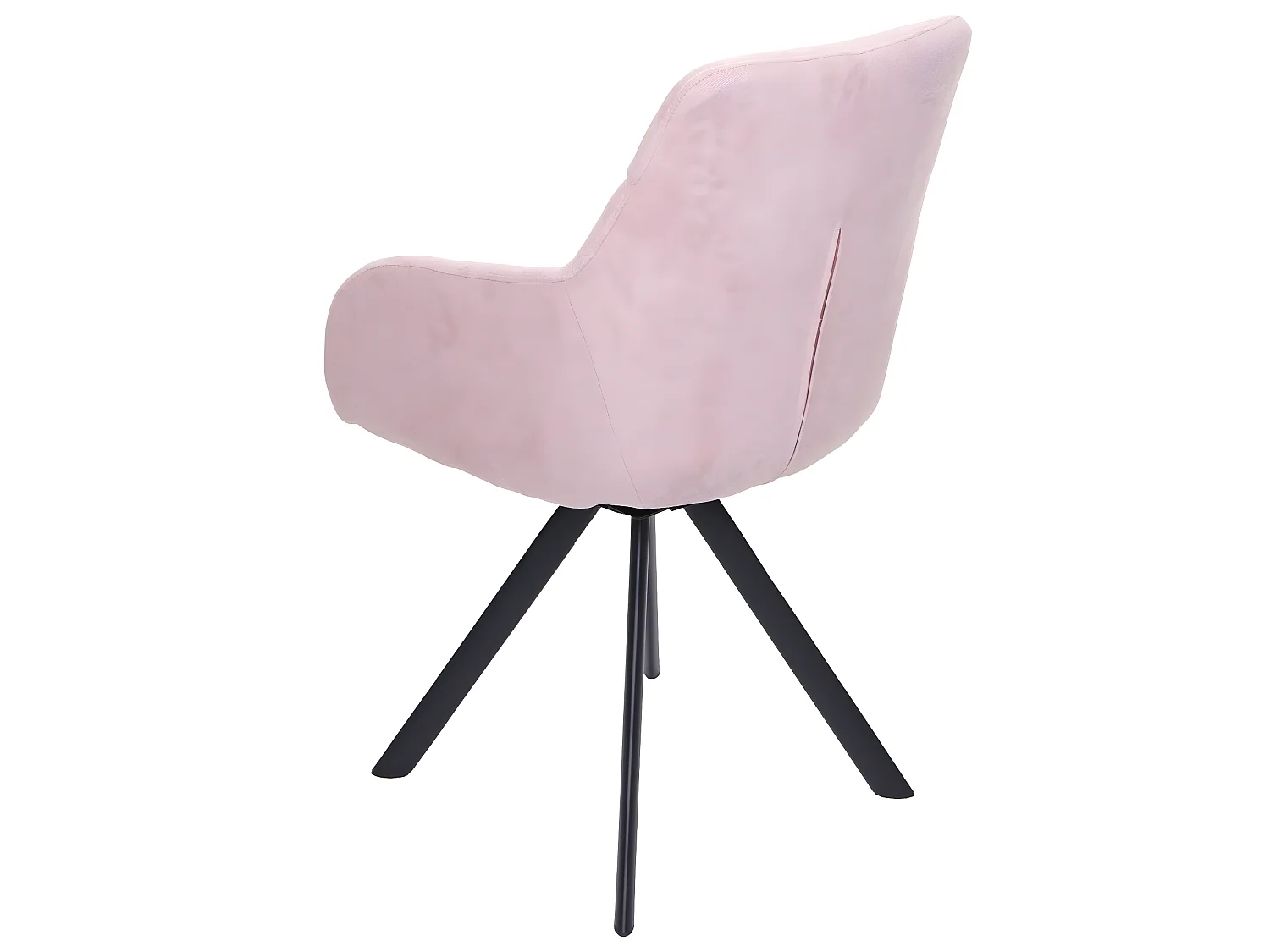 Chaise de salle à manger MCW-J69 (lot de 6),  rose