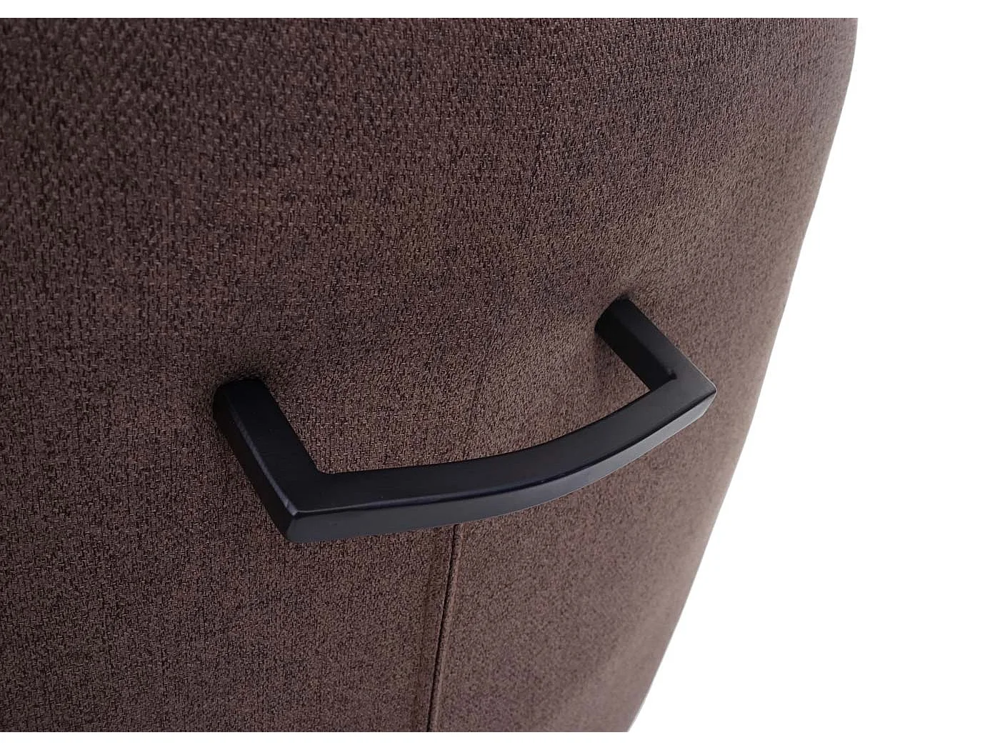 Chaise de salle à manger MCW-H71 pivotante,  brun