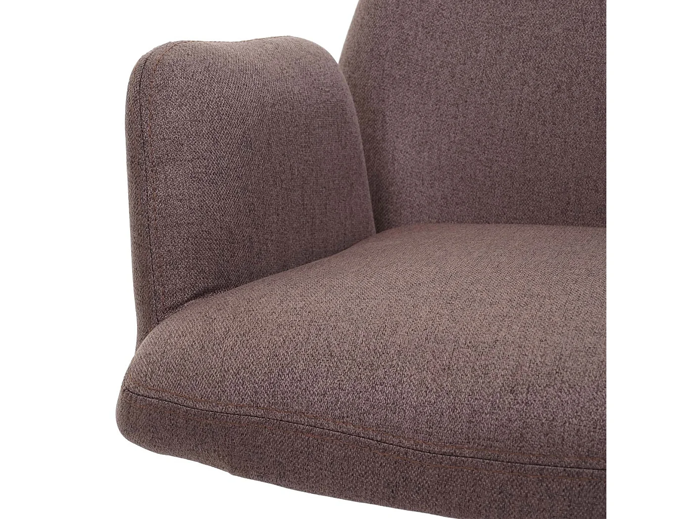 Chaise de salle à manger MCW-H71 pivotante,  brun