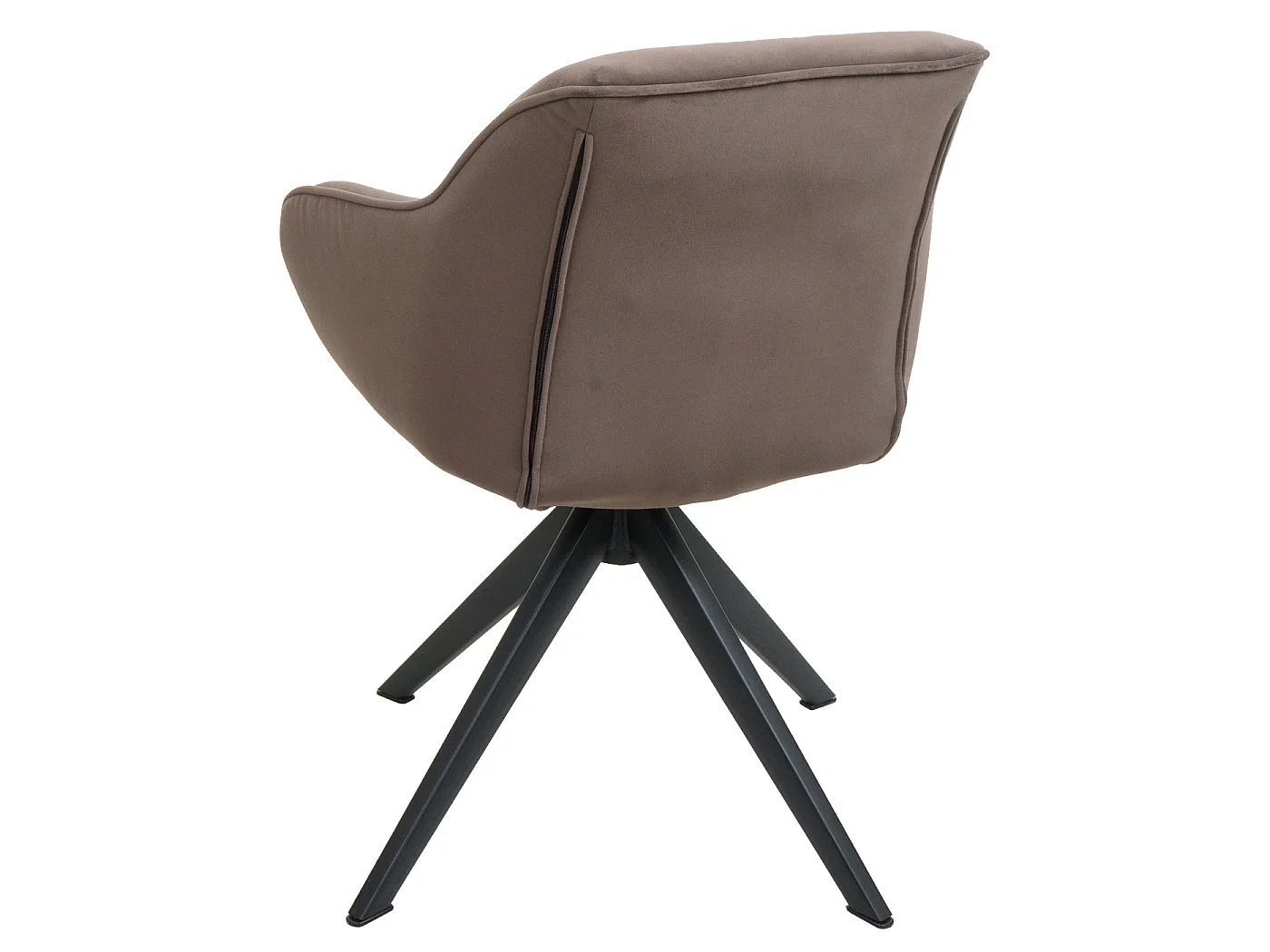 Chaise de salle à manger MCW-K28 (lot de 6),  tissu/textile marron