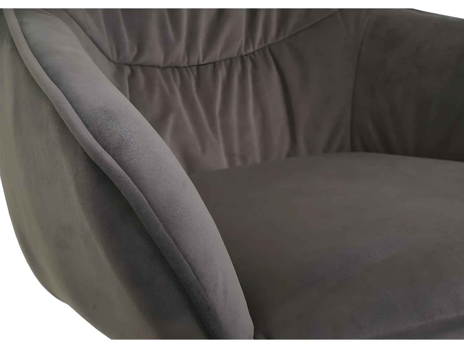 Chaise de salle à manger MCW-K28 (lot de 6),  tissu/textile marron