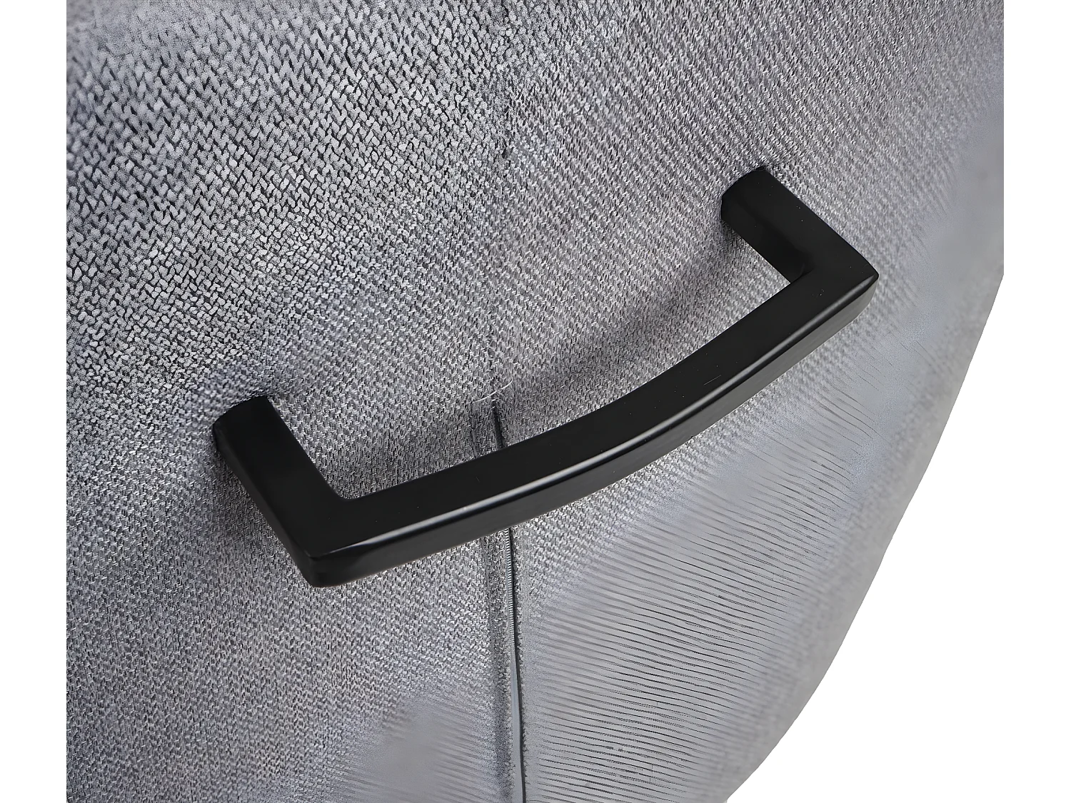 Chaise de salle à manger MCW-H71 pivotante,  gris clair