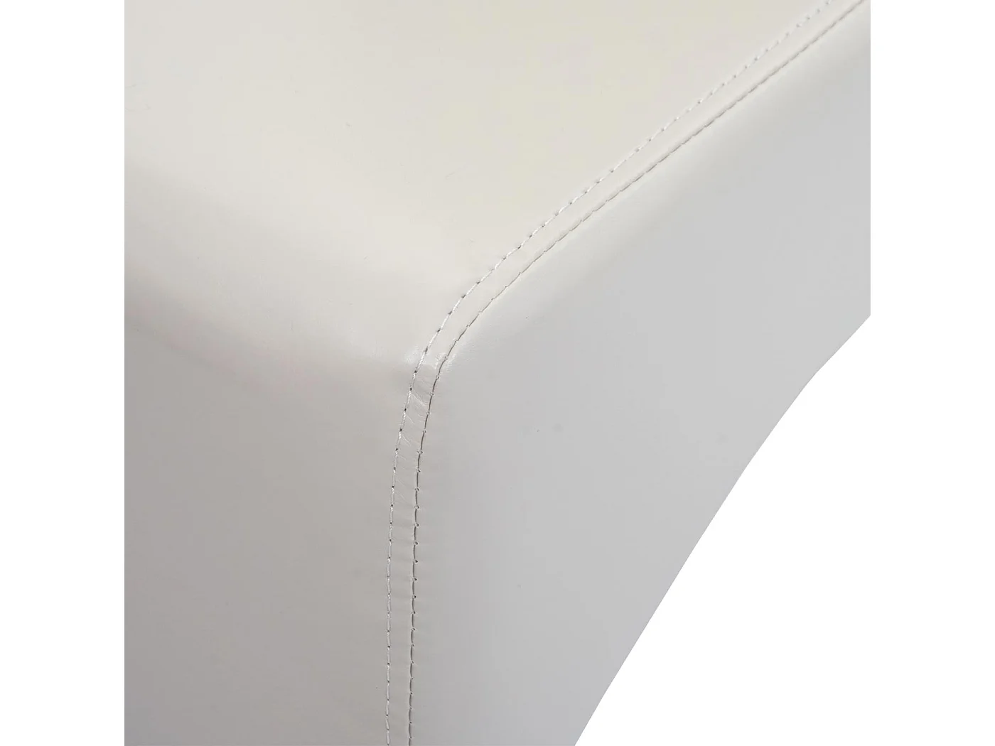 Esszimmerstuhl Crotone, Creme, dunkle Beine