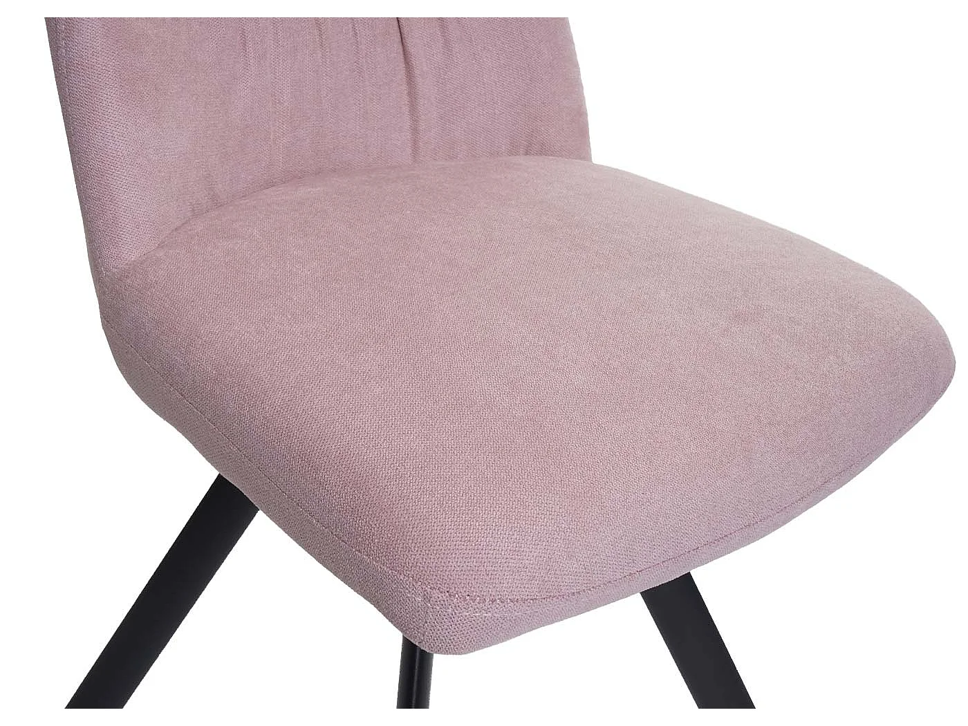 Krzesło do jadalni MCW-J69 (zestaw 2 sztuk),  różowy