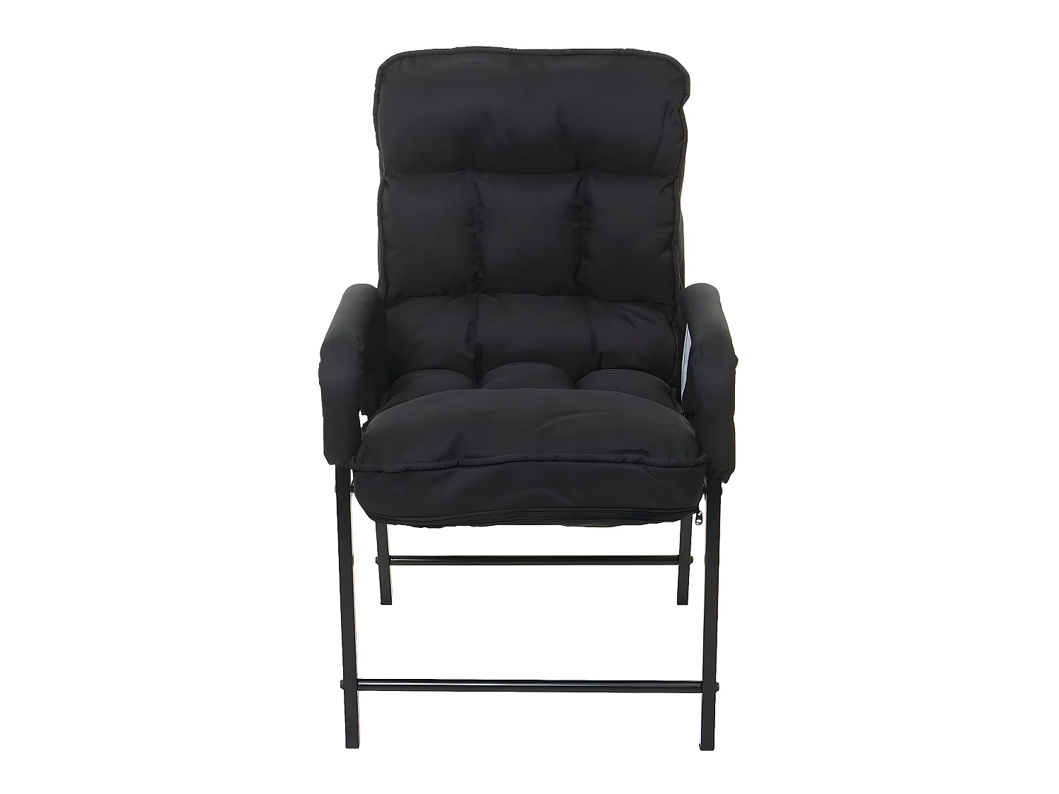 Chaise de salle à manger MCW-K40,  tissu/textile noir