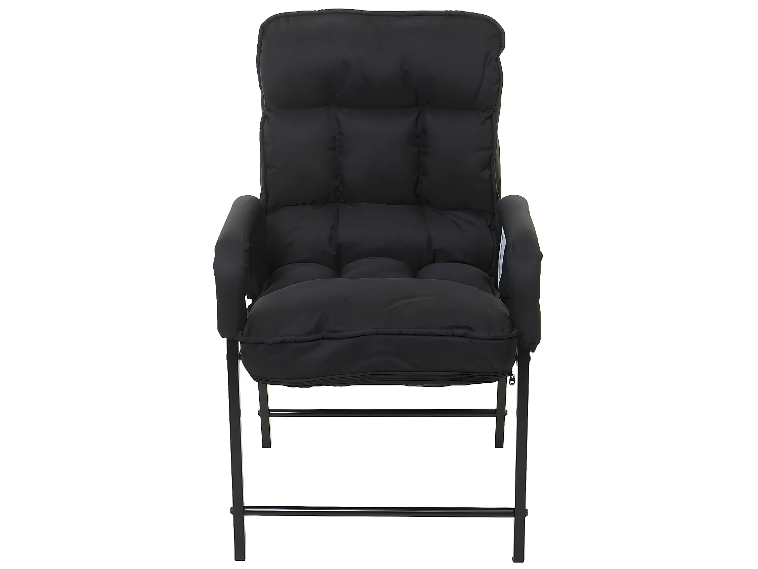 Chaise de salle à manger MCW-K40,  tissu/textile noir