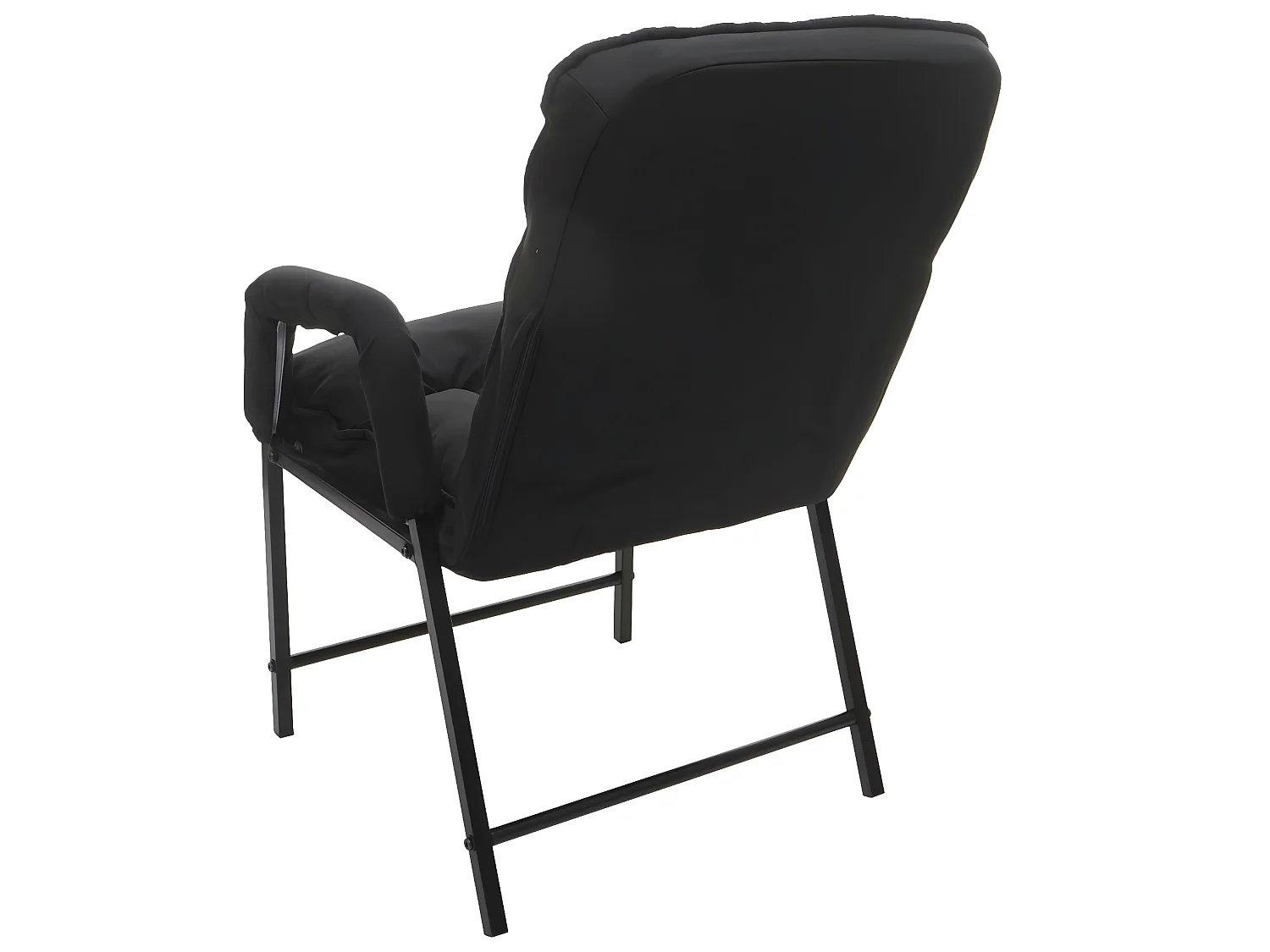 Chaise de salle à manger MCW-K40,  tissu/textile noir