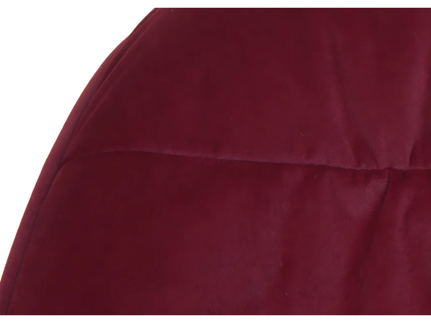 Set 6x sedie poltrone girevoli con braccioli elegante imbottita MCW-K28 tessuto bordeaux