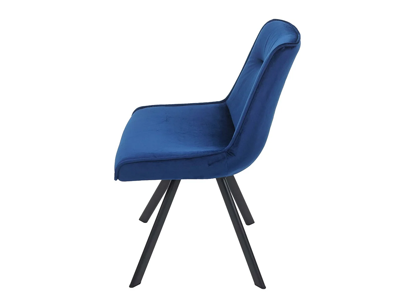 Chaise de salle à manger MCW-K24 (lot de 6),  bleu