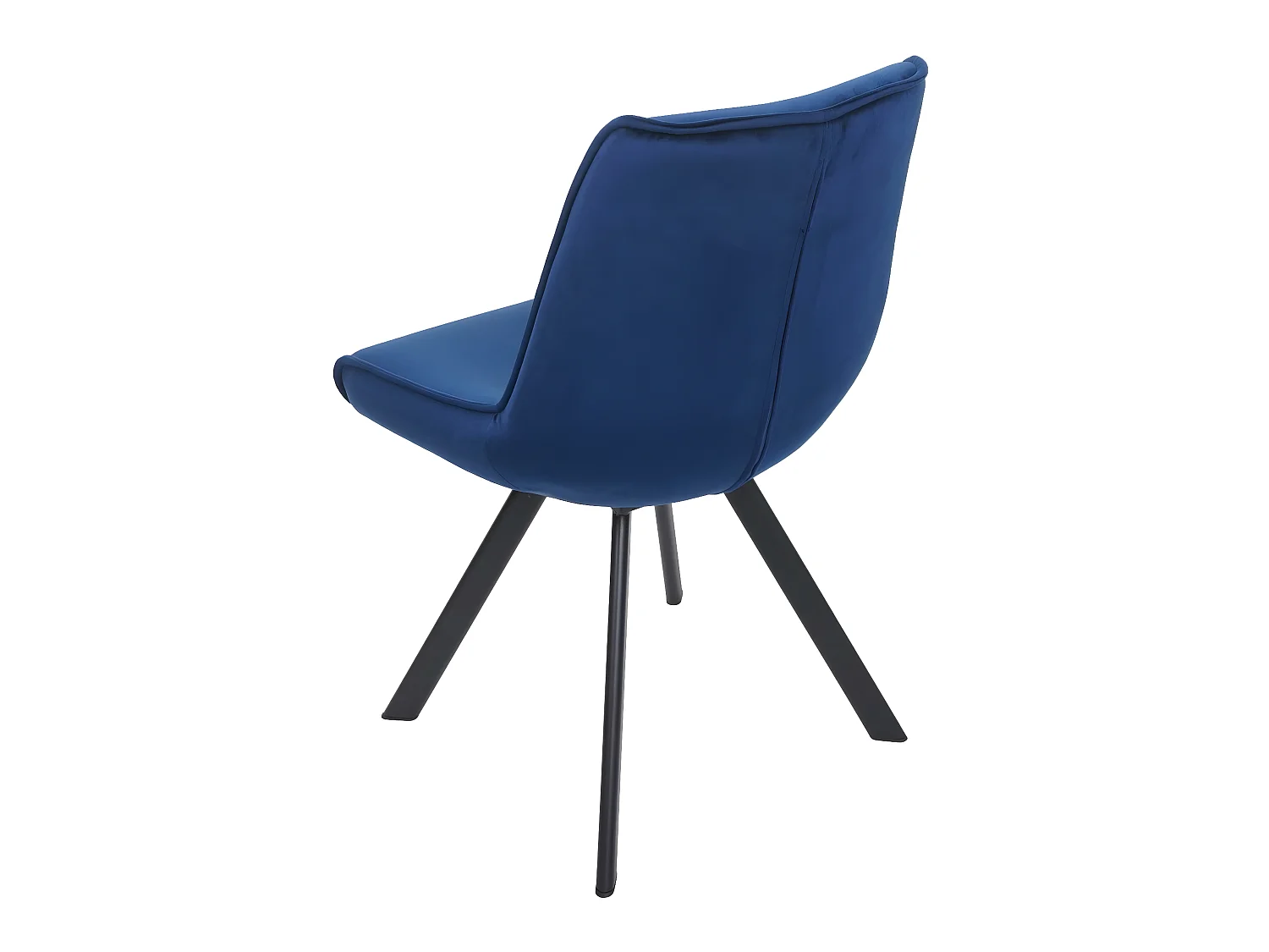 Chaise de salle à manger MCW-K24 (lot de 6),  bleu