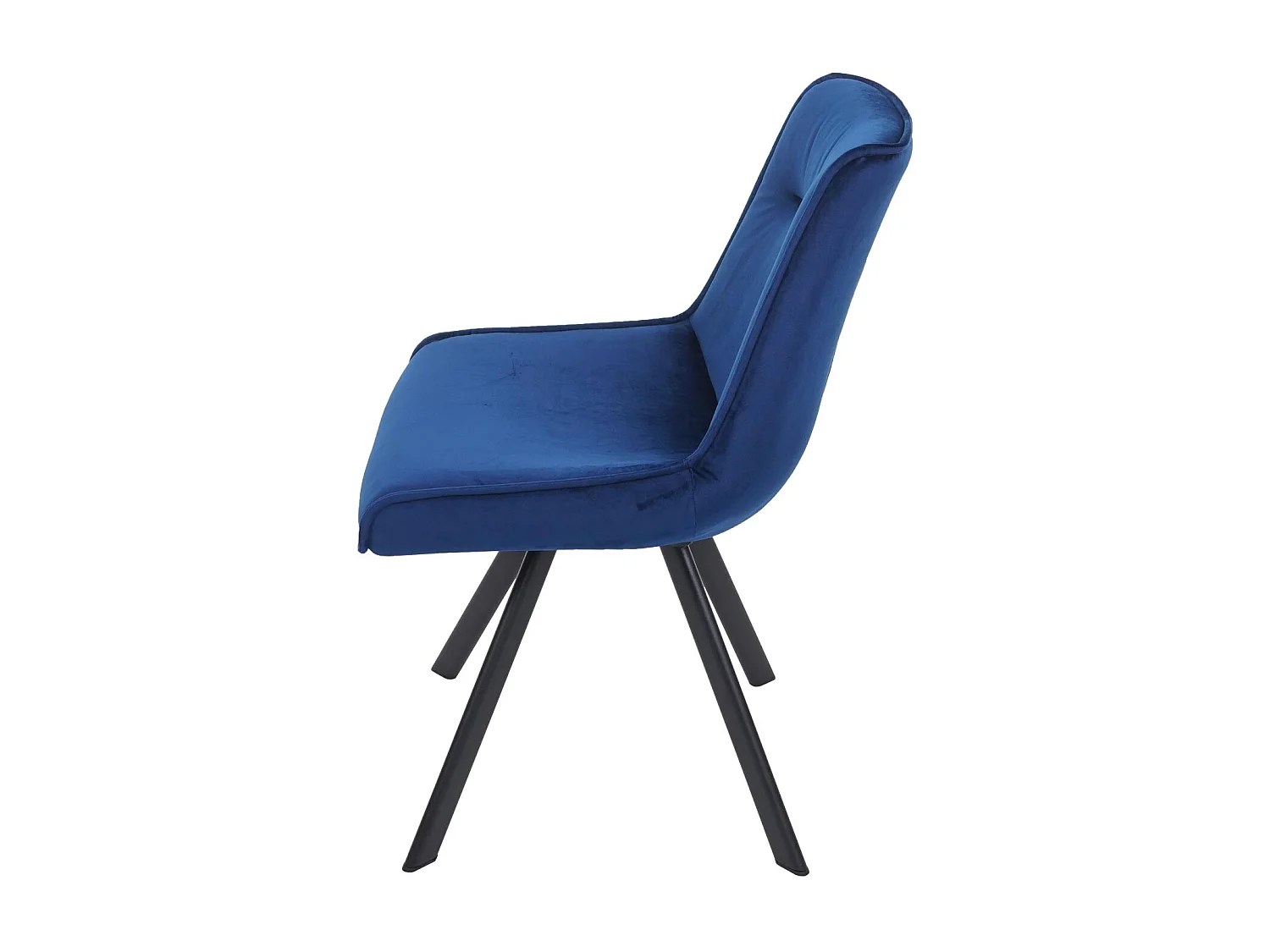 Silla de comedor MCW-K24 (juego de 6),  azul