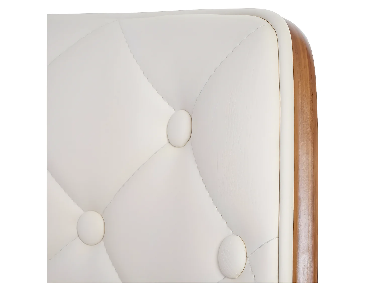 Esszimmerstuhl MCW-A75, Kunstleder creme